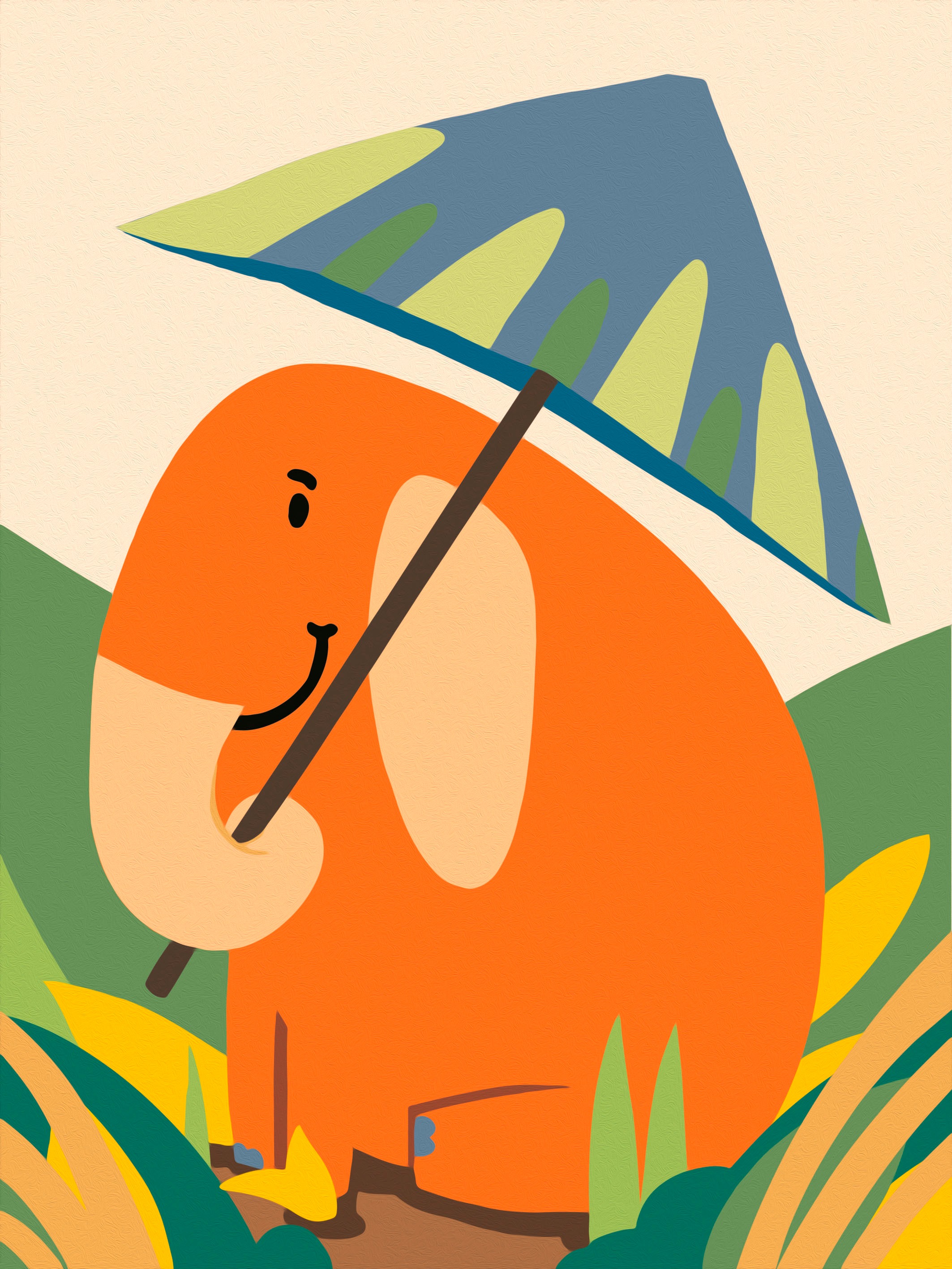 Ravensburger Malen nach Zahlen »CreArt, Hallo Elefant«, Made in Europe