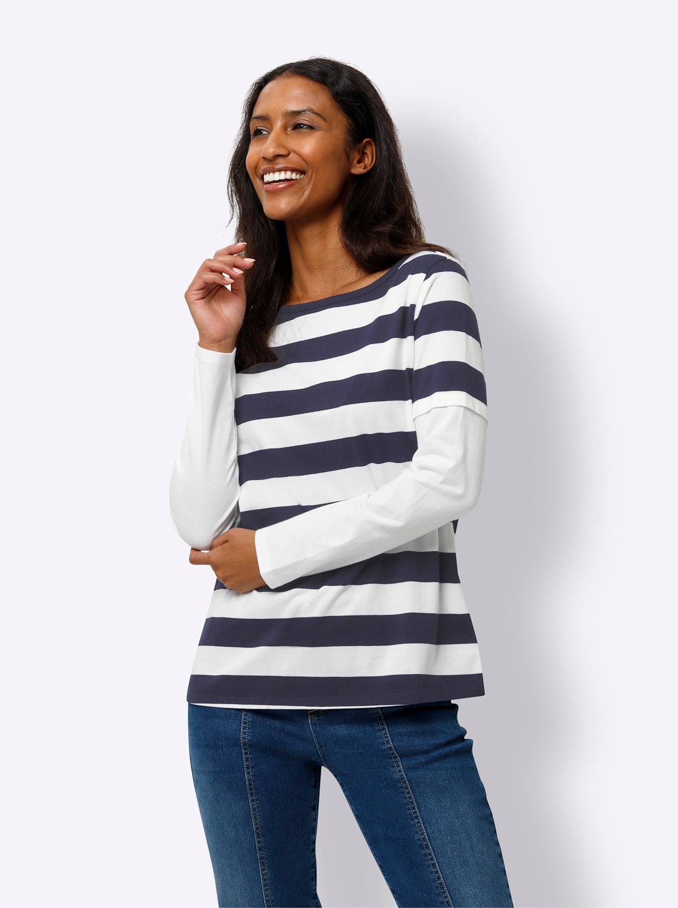 heine Langarmshirt "Shirt", (1 tlg.) günstig online kaufen