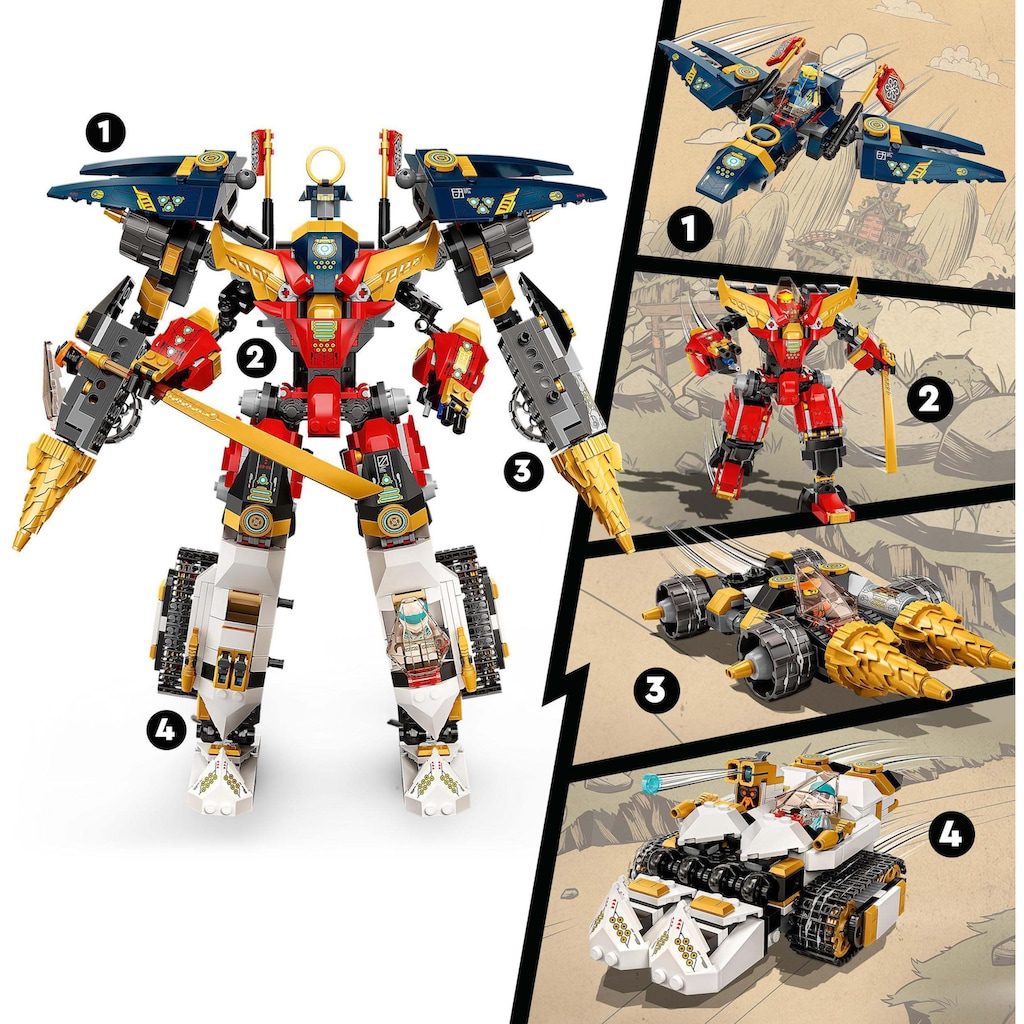 LEGO® Konstruktionsspielsteine »Ultrakombi-Ninja-Mech (71765), LEGO® NINJAGO®«, (1104 St.)