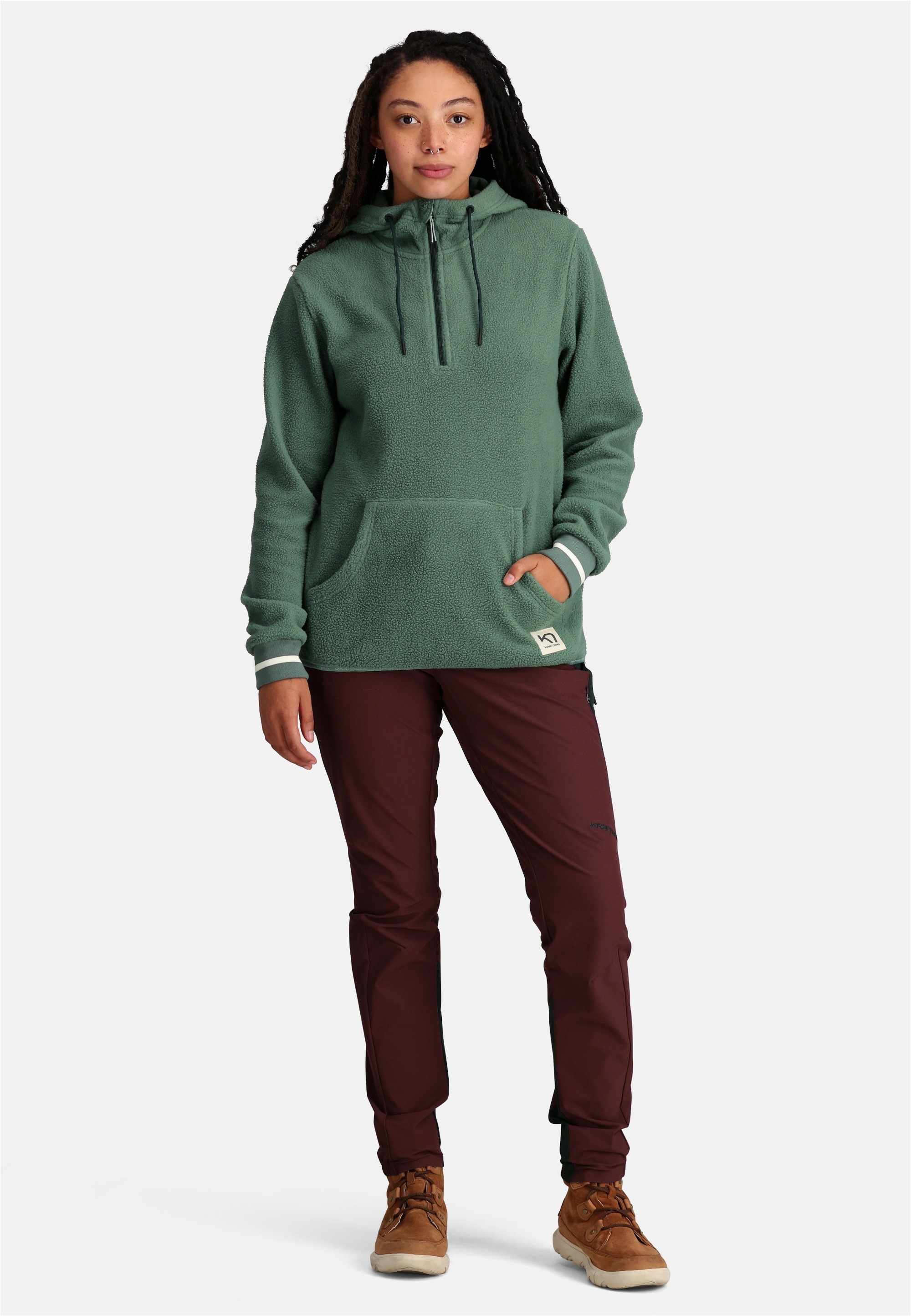 Kari Traa Kapuzensweatshirt »Røthe«, mit kuscheligem Frottee-Fleece
