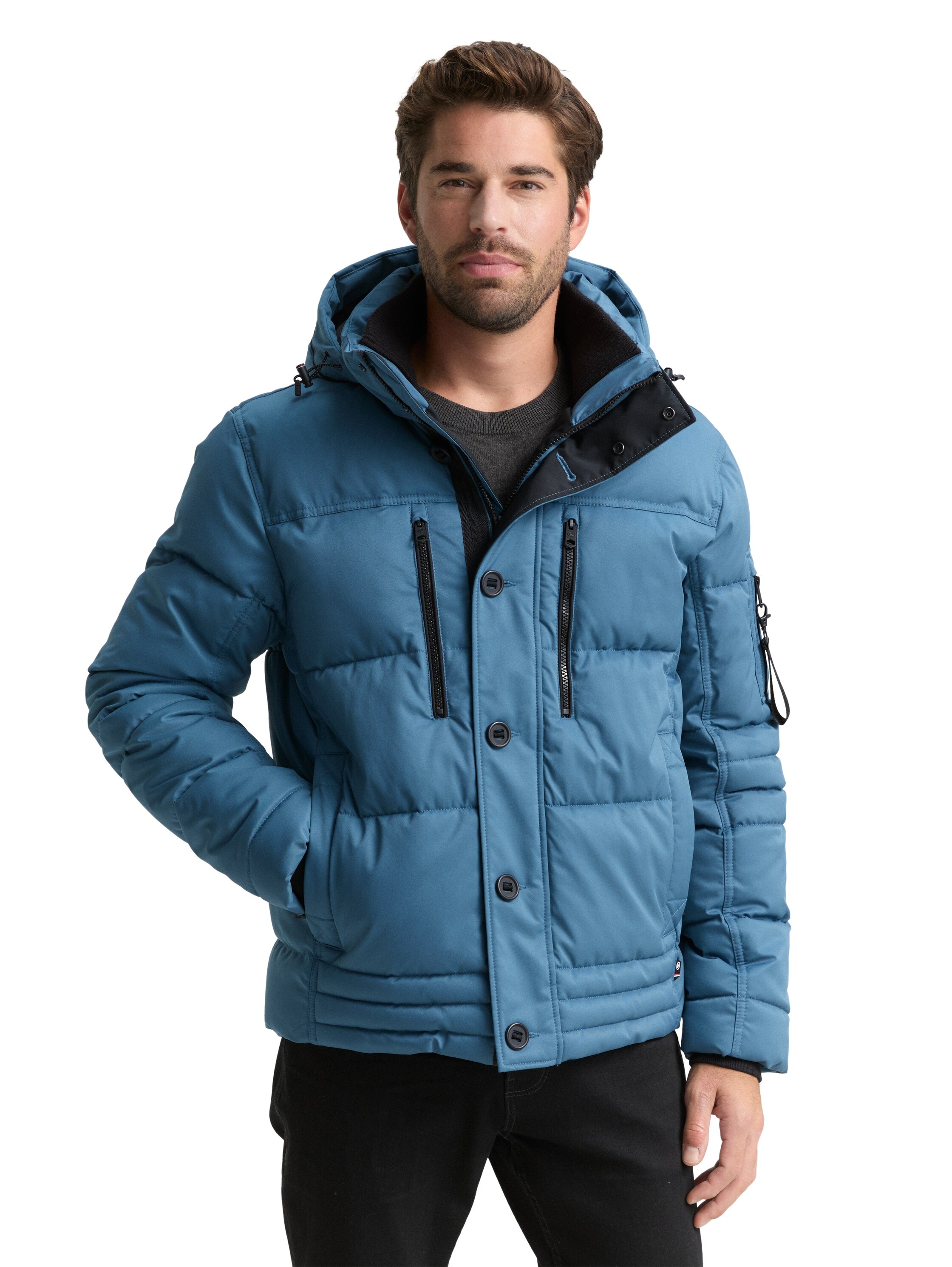 TOM TAILOR Steppjacke, mit Kapuze, mit Kapuze günstig online kaufen