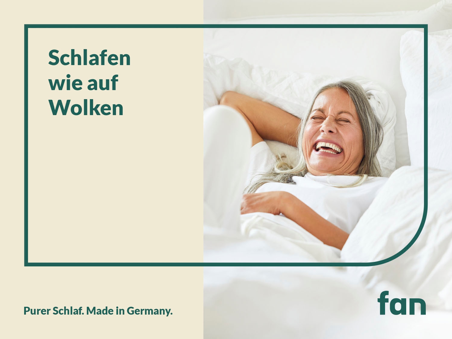 fan Taschenfederkernmatratze »fan Boxspringmatratze m. Thermogelauflage«, 33 cm hoch, (1 St., 1-tlg.), mit integriertem Gel-Topper