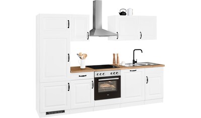 wiho Küchen Küchenzeile »Erla«, mit E-Geräten, Breite 280 cm kaufen