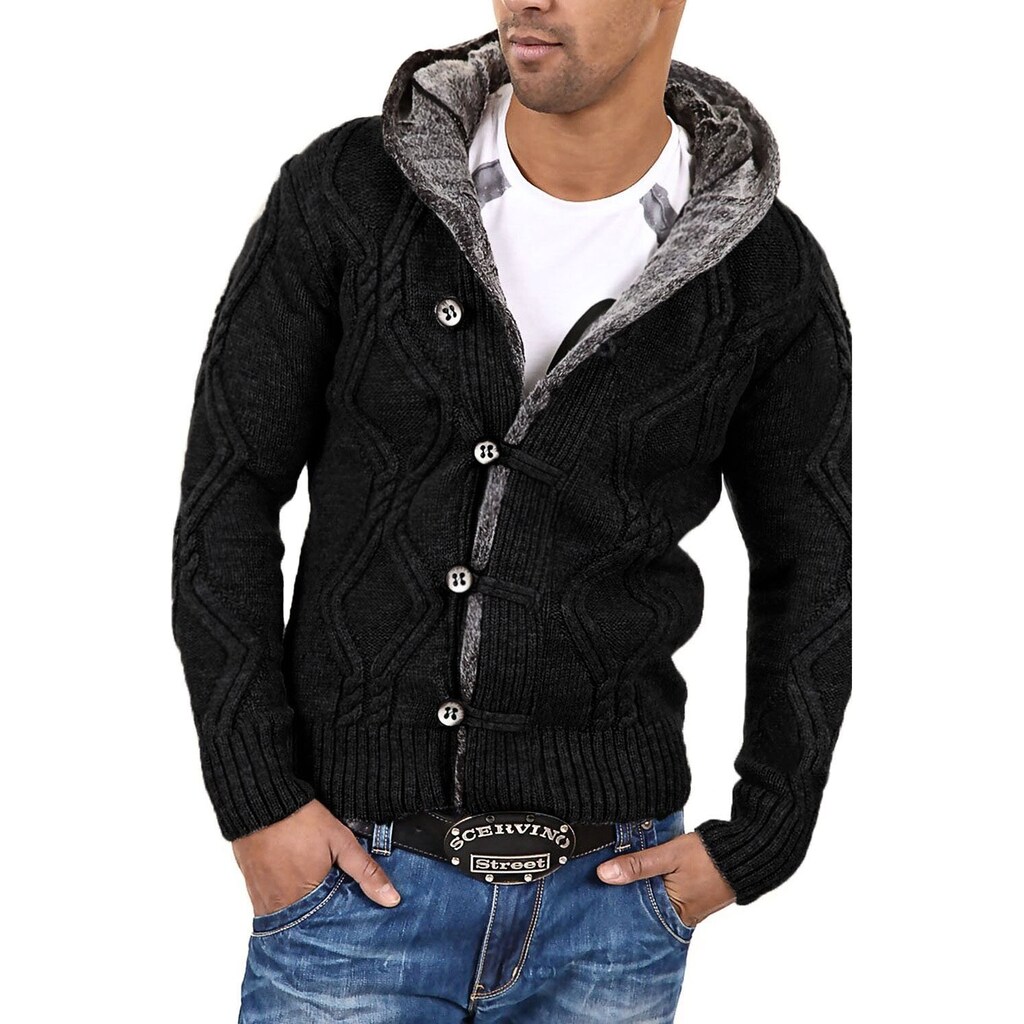 behype Strickjacke »CR-7013«