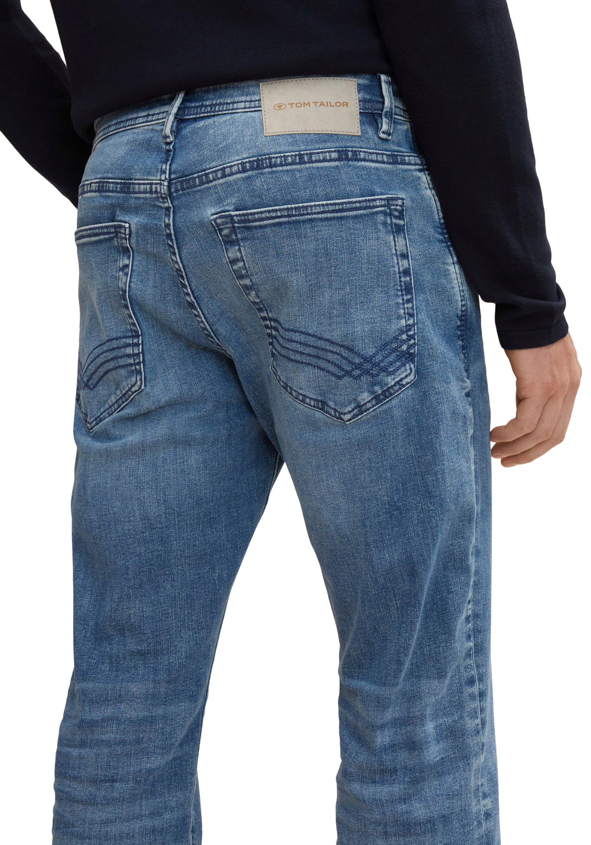 TOM TAILOR ▷ Slim-fit-Jeans »JOSH«, lässiger BAUR | kaufen in Optik