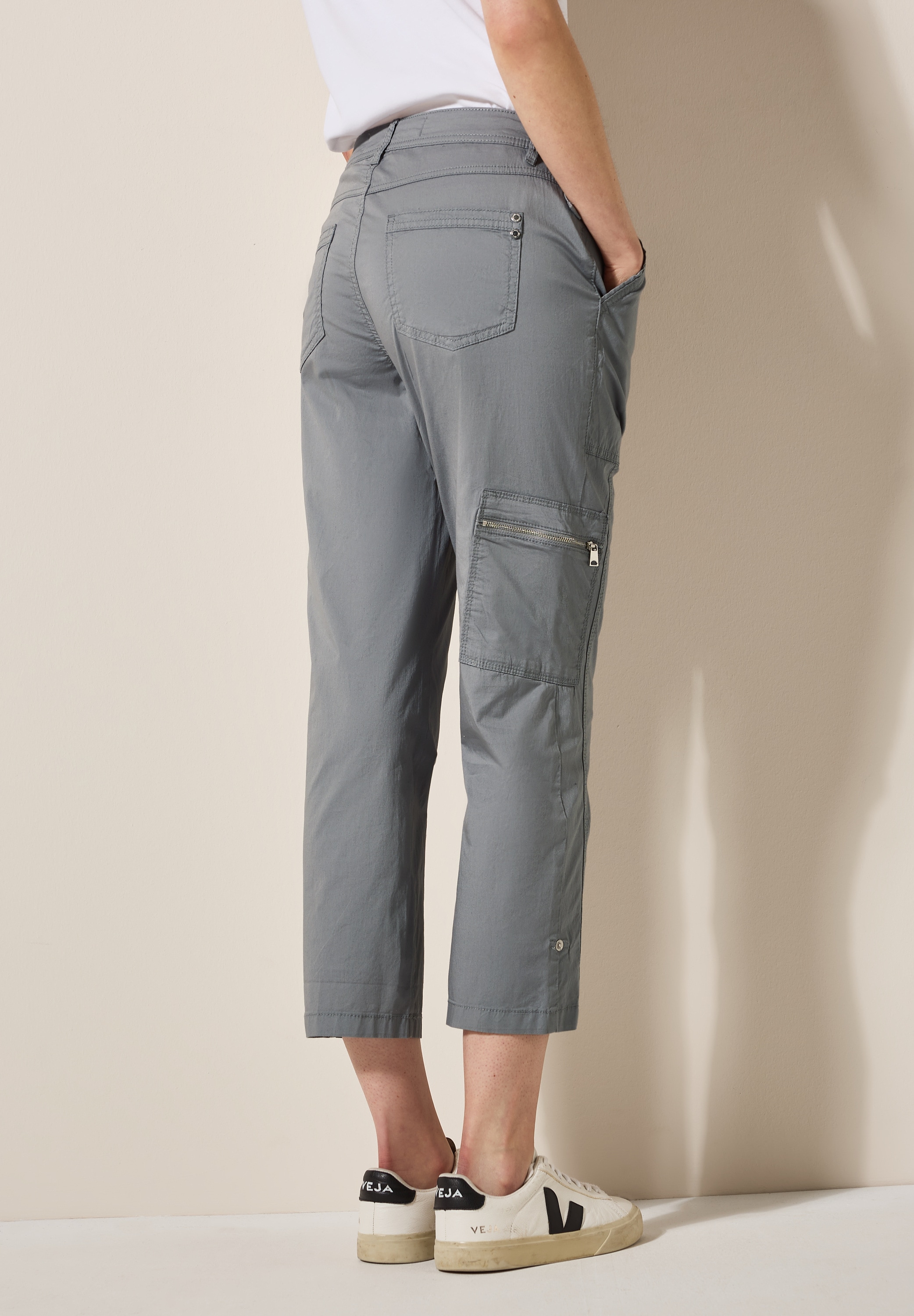 Cecil Cargohose, aus Baumwolle mit Stretchanteil