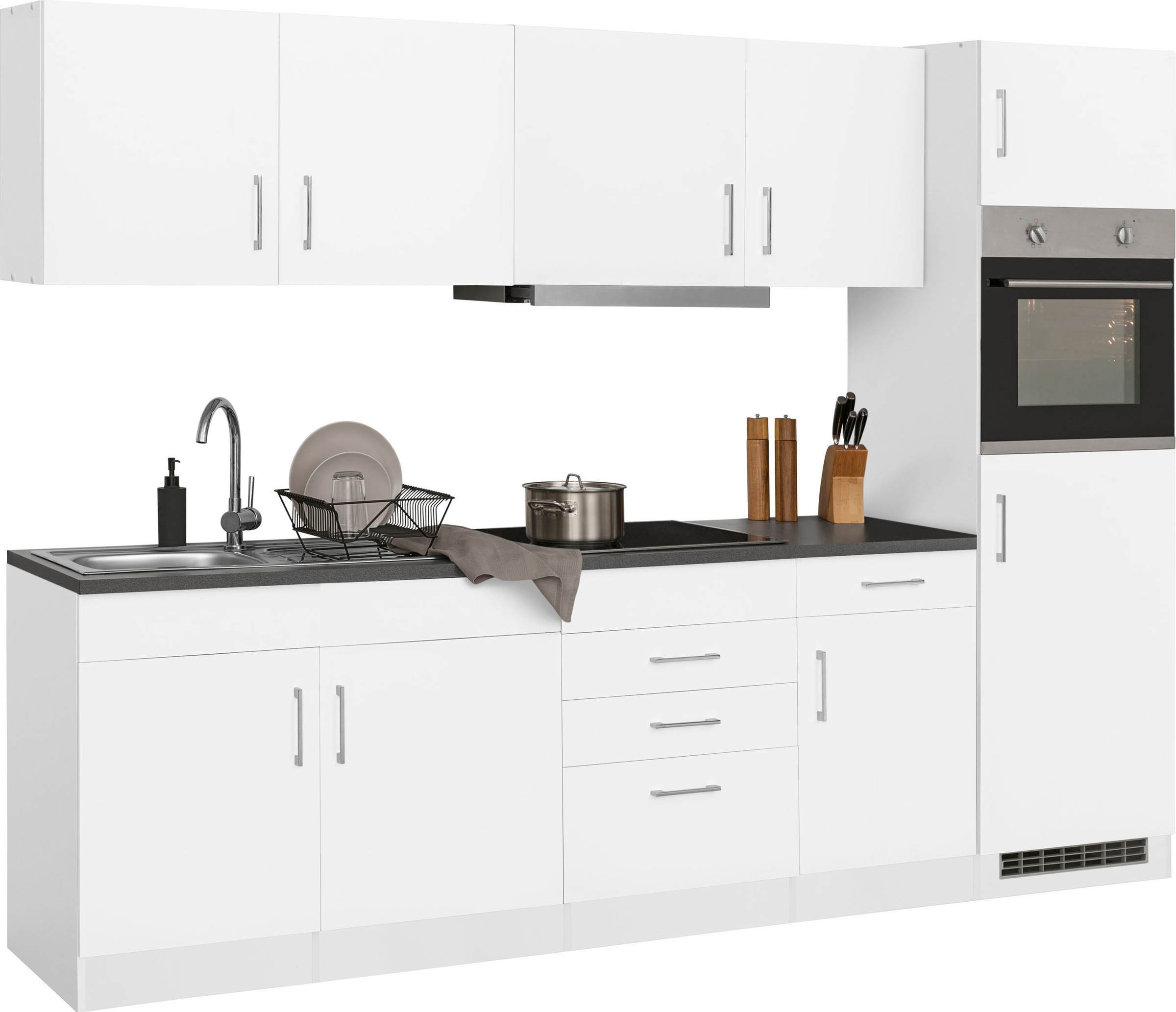 KOCHSTATION Küchenzeile "KS-Paris – Küchen mit einzigartigen Fotomotiven au günstig online kaufen