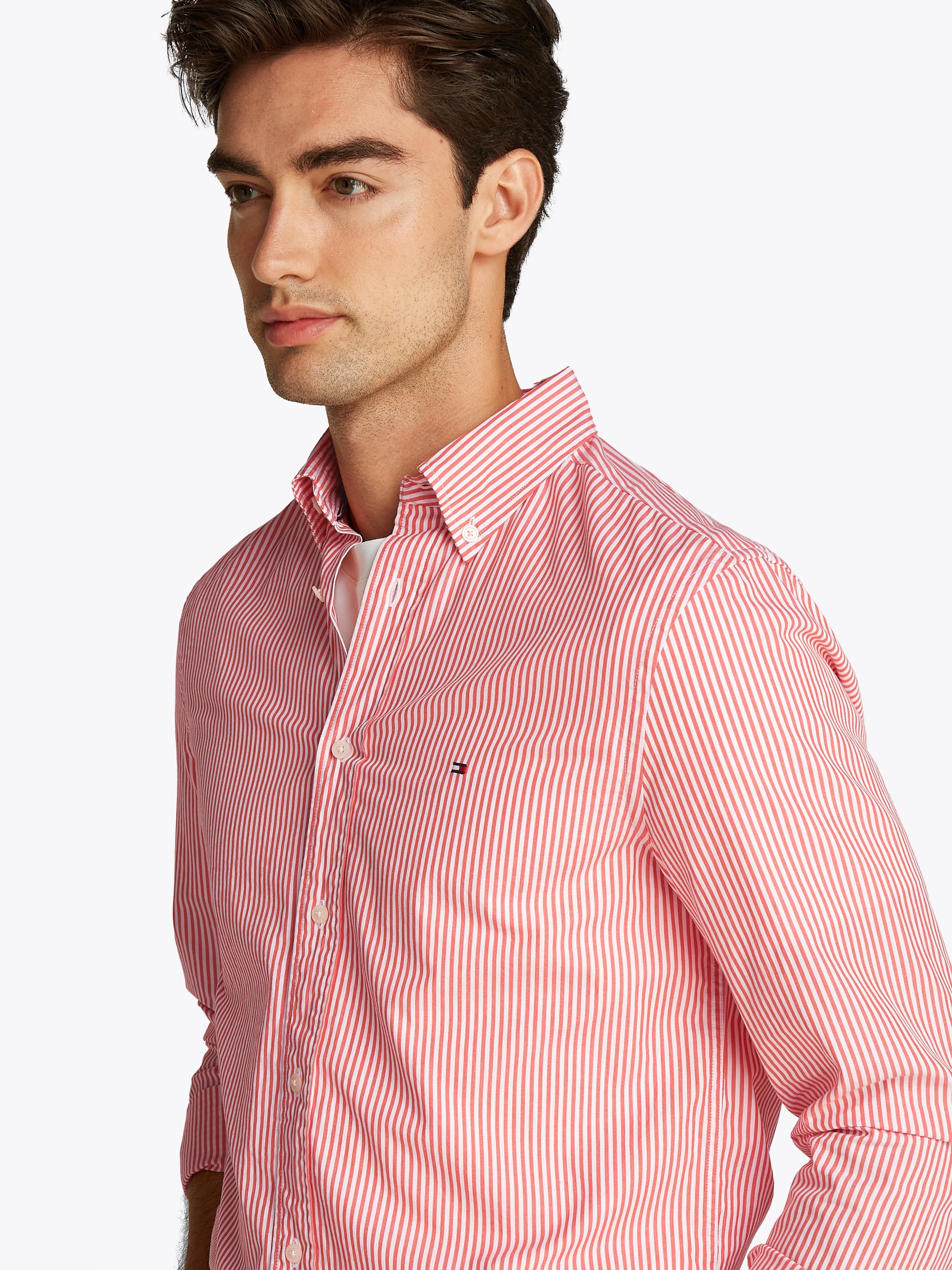 Tommy Hilfiger Langarmhemd "FLEX POPLIN CLASSIC STP RF SHIRT", mit Sreifenm günstig online kaufen