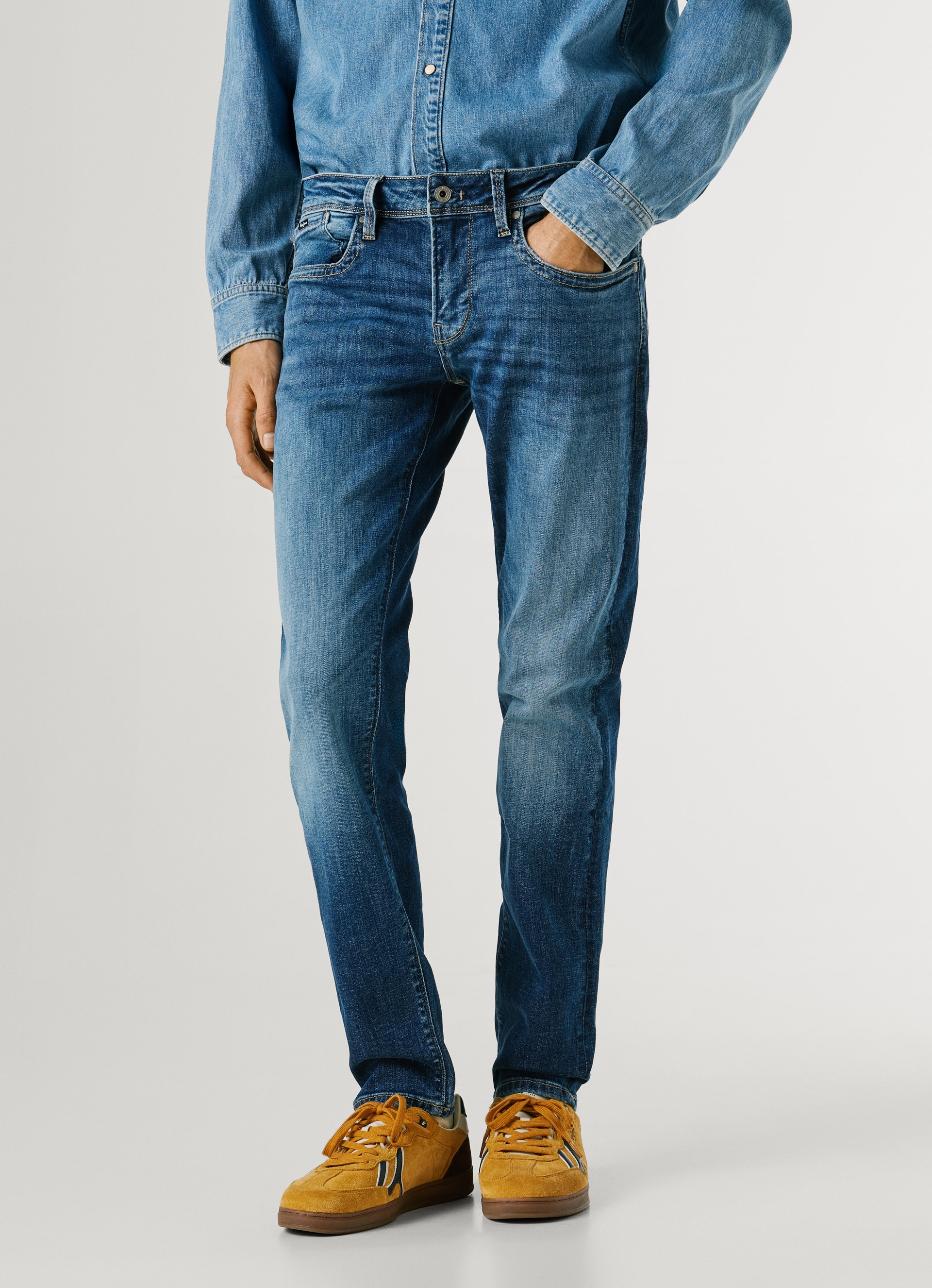 Pepe Jeans Slim-fit-Jeans "HATCH" im 5-Pocket Design