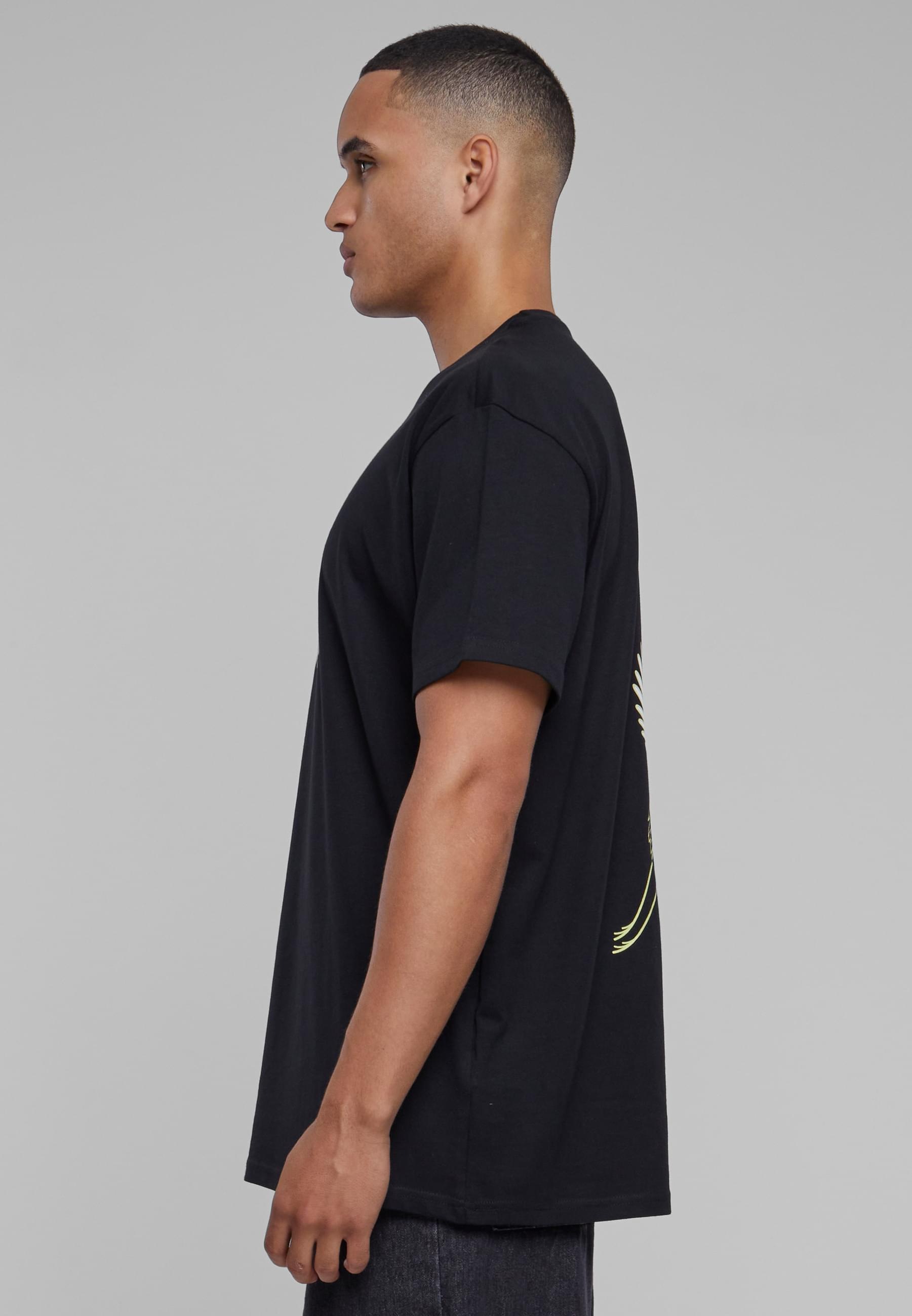 MisterTee T-Shirt »MisterTee Herren Fortune Cranes Heavy oversize Tee«, (1 tlg.)