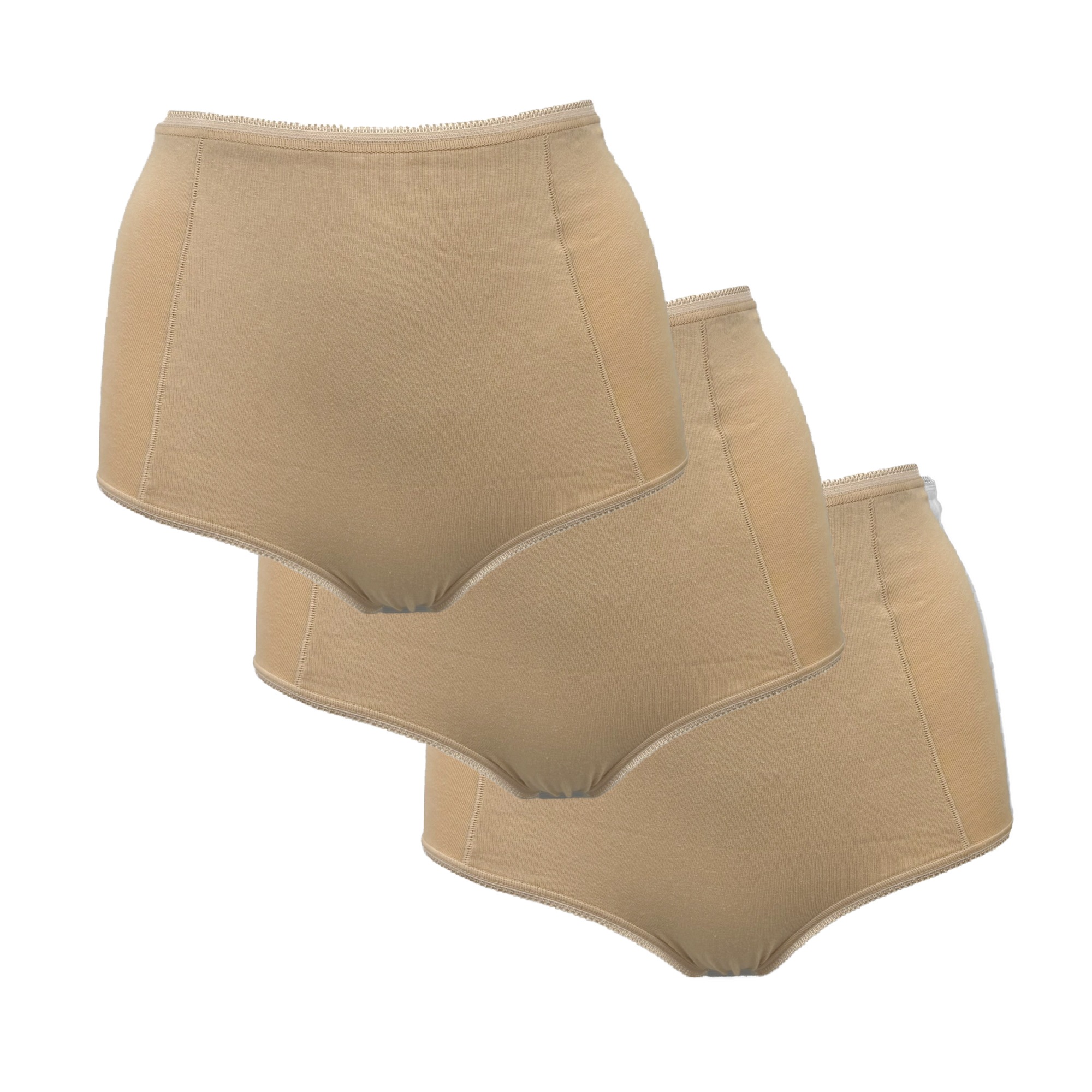 My Basic Slip, (3er Pack), Full brief cotton