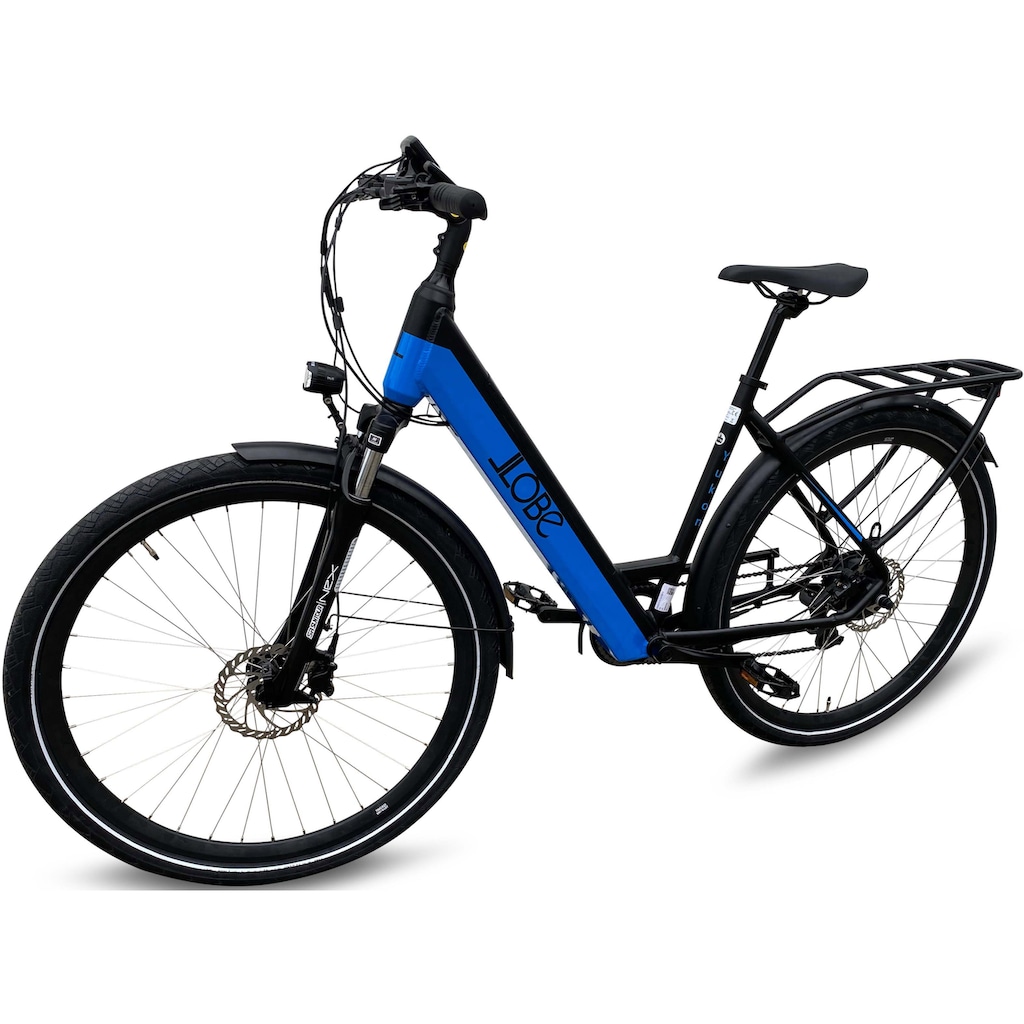 LLobe E-Bike »Yukon Lady 28"«, 7 Gang, Shimano, Heckmotor 250 W