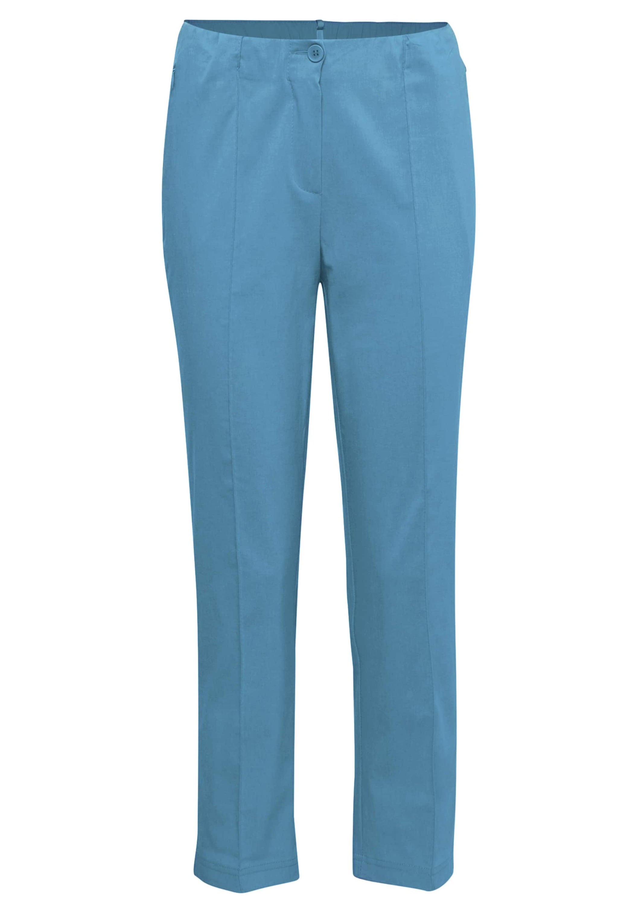 GOLDNER 7/8-Hose "Moderne Hose mit streckenden Biesen" Ohne