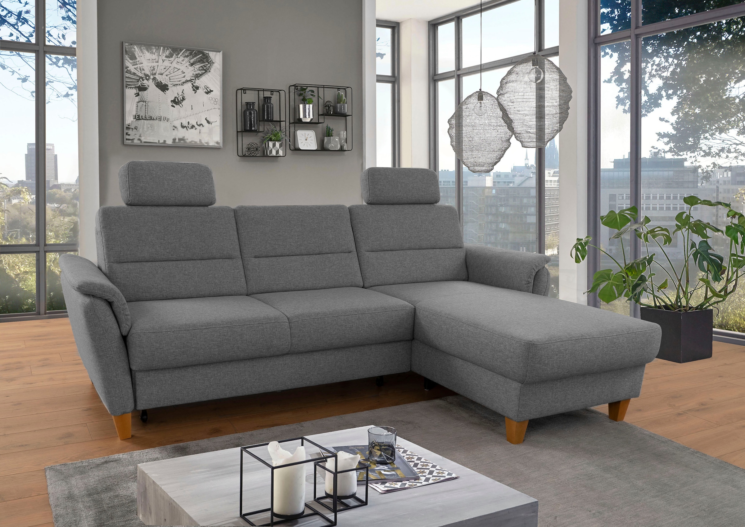Home affaire Ecksofa "Palmera L-Form, B: 244 cm - OTTO. Verlässliche Qualit günstig online kaufen