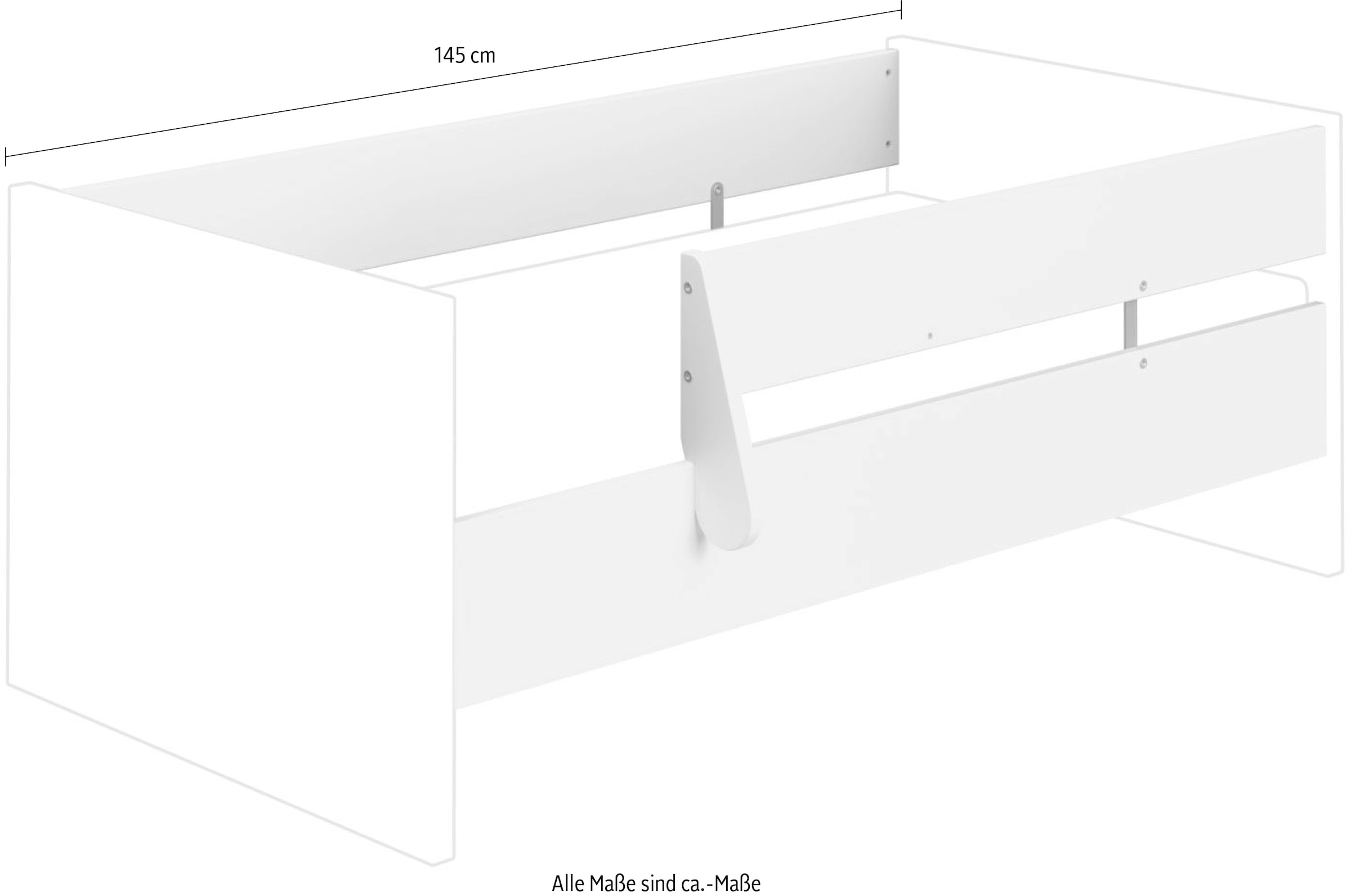 PAIDI Umbauseiten »YOLANDA«, Sicherheits-Set 70 x 140 cm