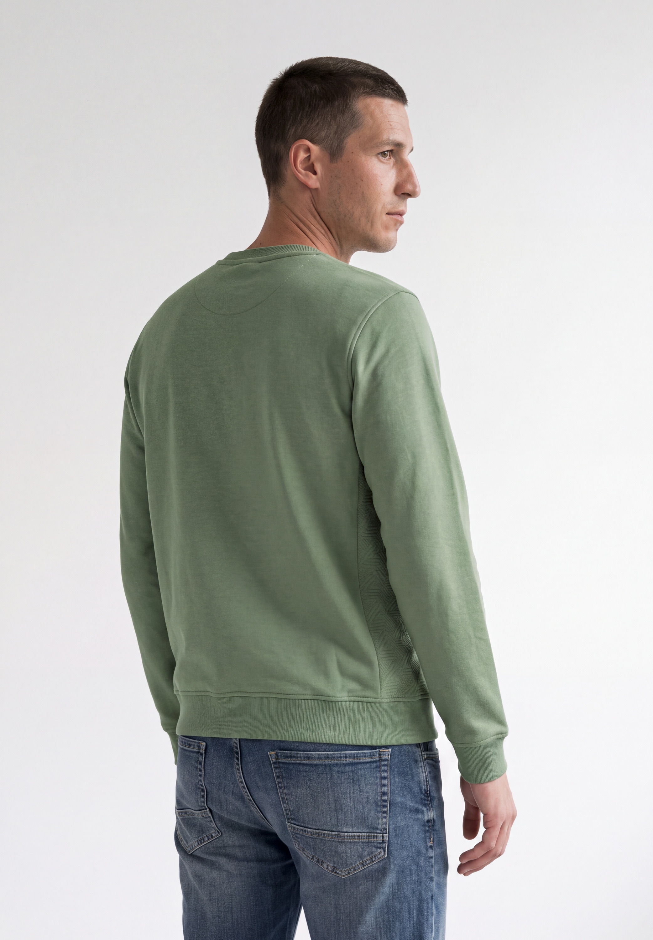 STREET ONE MEN Sweatshirt , im soften Baumwoll-Mix
