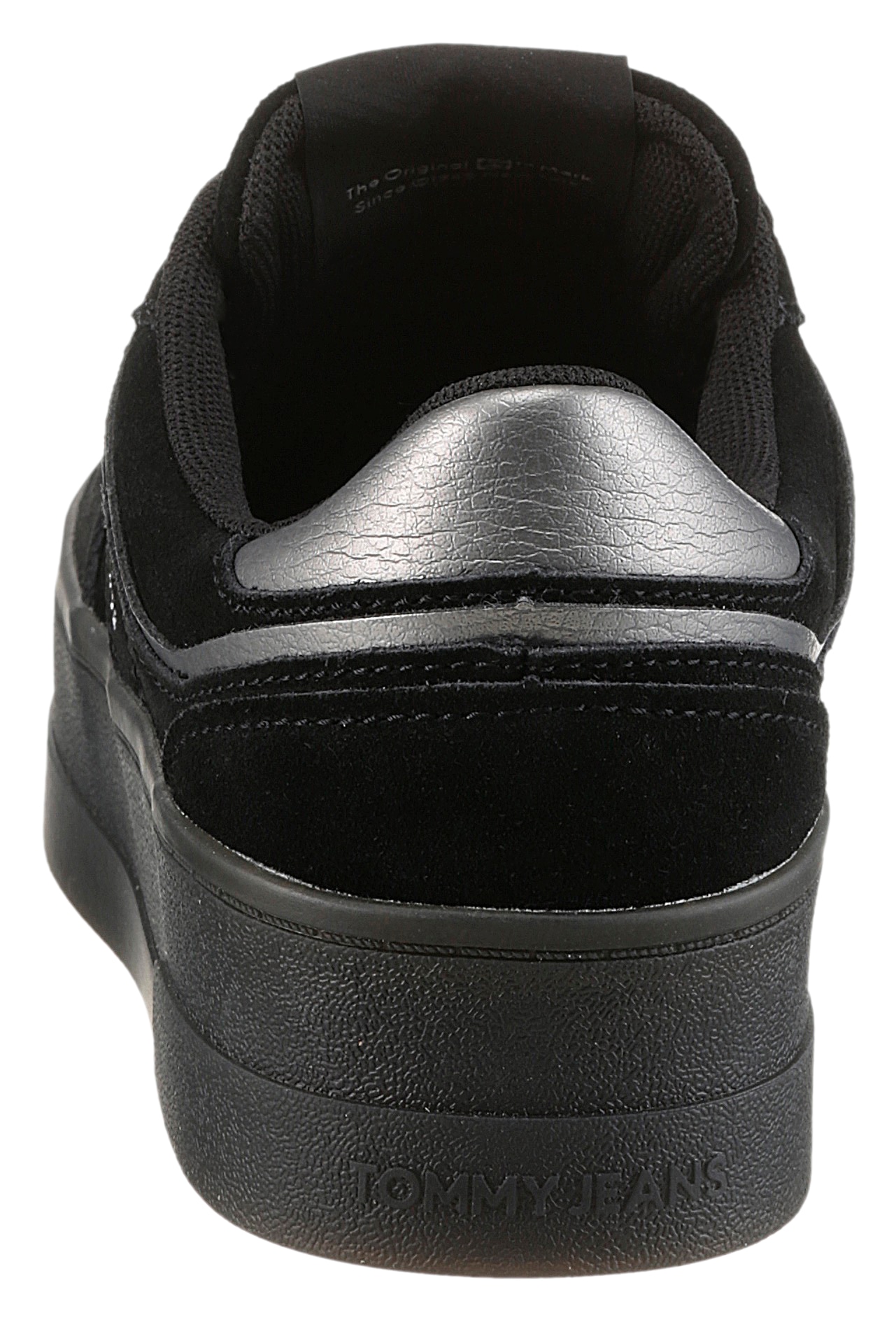 Tommy Jeans Plateausneaker »THE GREENWICH FLATFORM ELEVATED«, Schnürschuh, Freitzeitschuh, Halbschuh mit Logo-Aufnäher