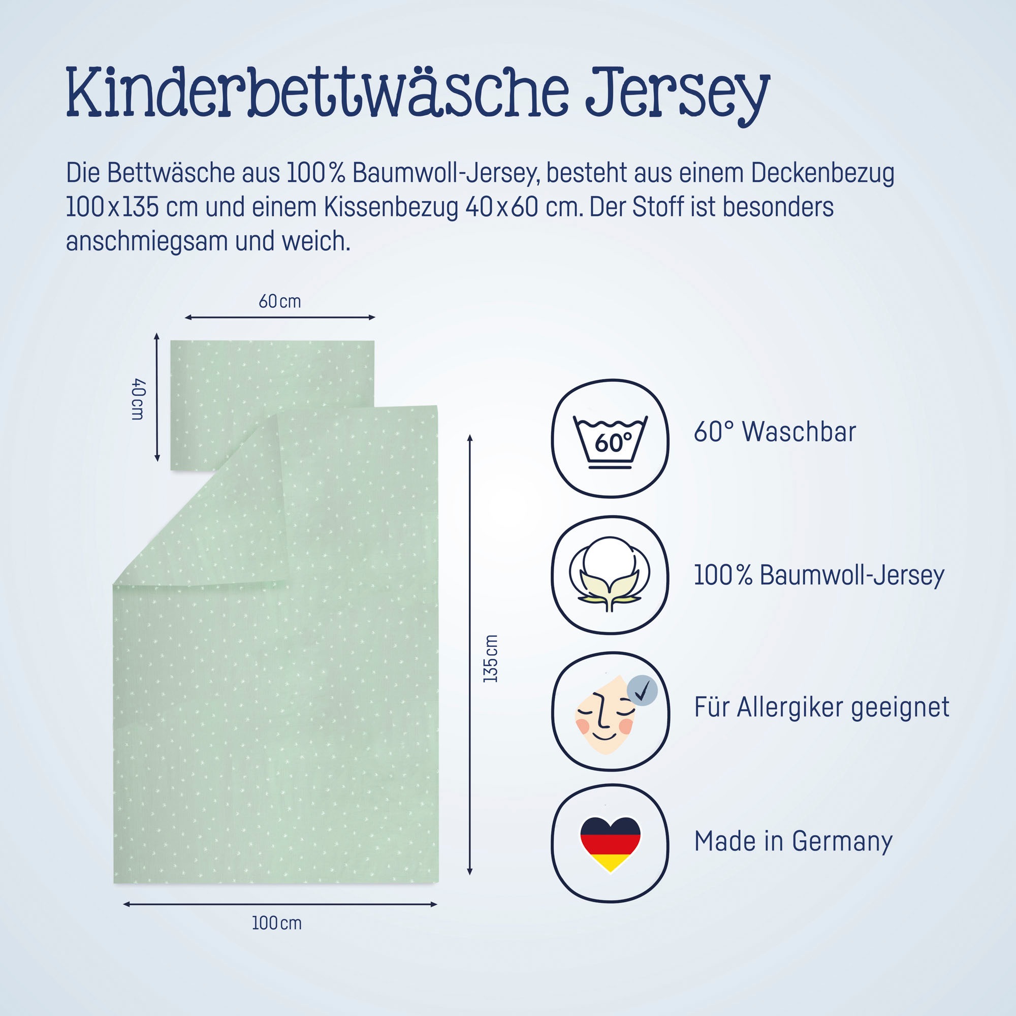 Julius Zöllner Kinderbettwäsche "Stary" 2 Stk. günstig online kaufen