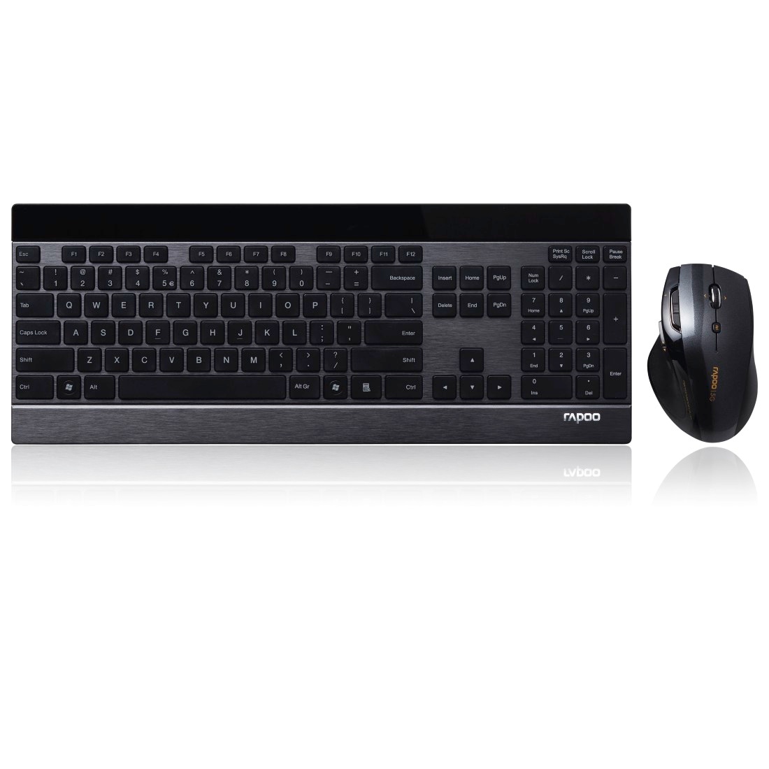 Rapoo Tastatur- und Maus-Set »8900P kabelloses Tastatur-Maus-Set, 5 GHz Wireless Verbindung 1600 DPI«