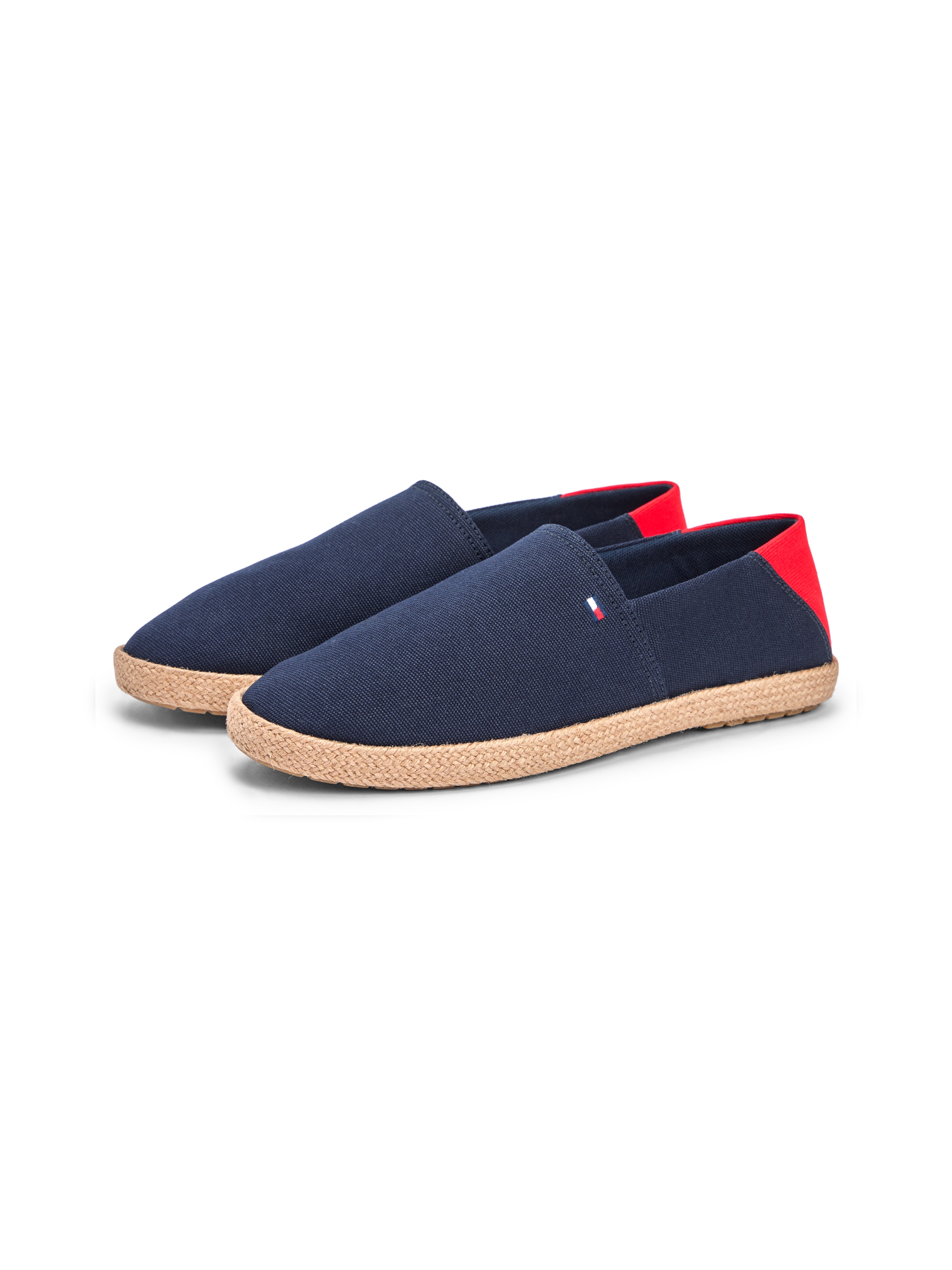Tommy Hilfiger Espadrille "CORE HILFIGER ESPADRILLE TEXTILE" Slipper, Schlu günstig online kaufen