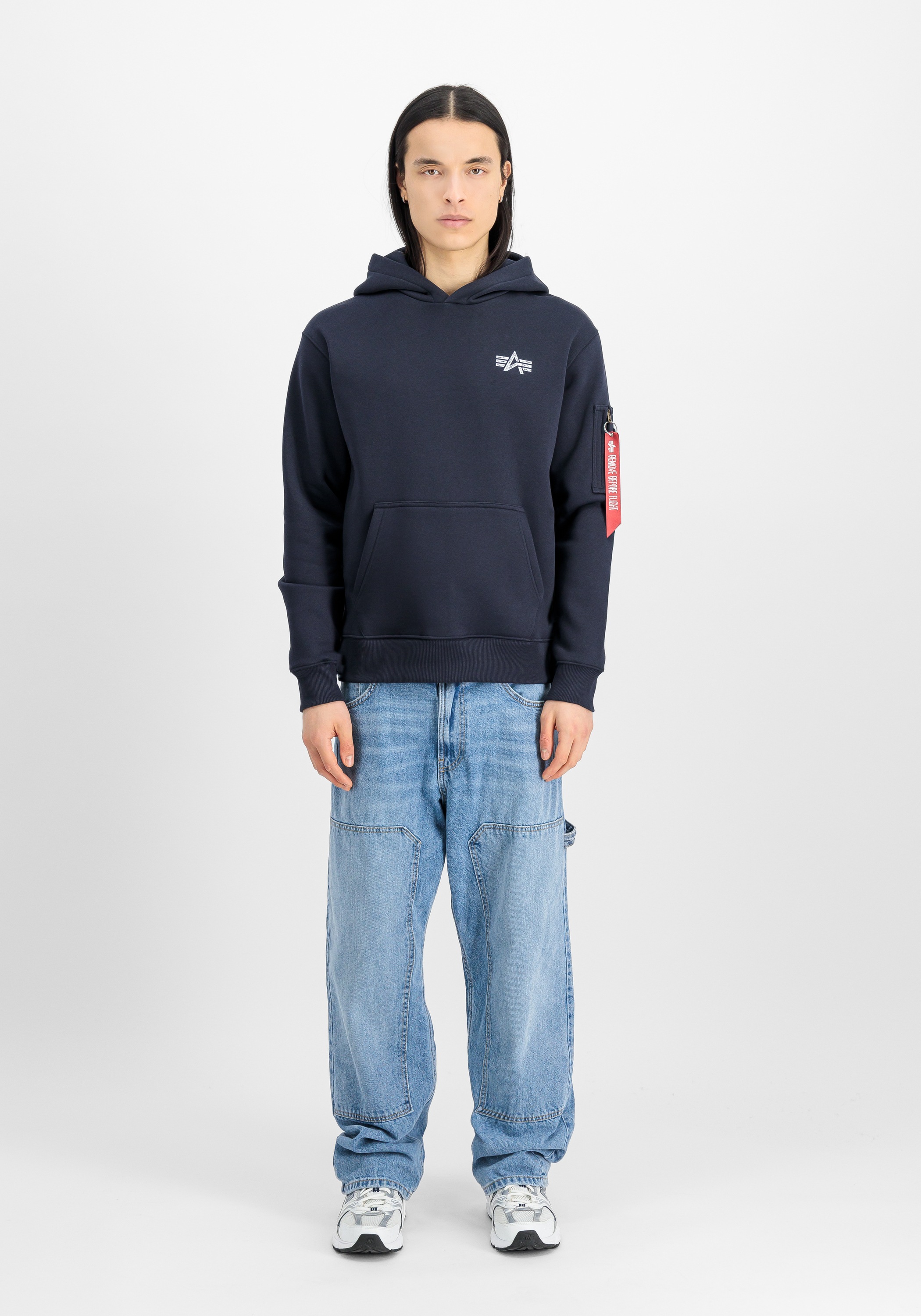 Alpha Industries Hoodie »Alpha Industries Men - Hoodies Signature BP Hoodie«