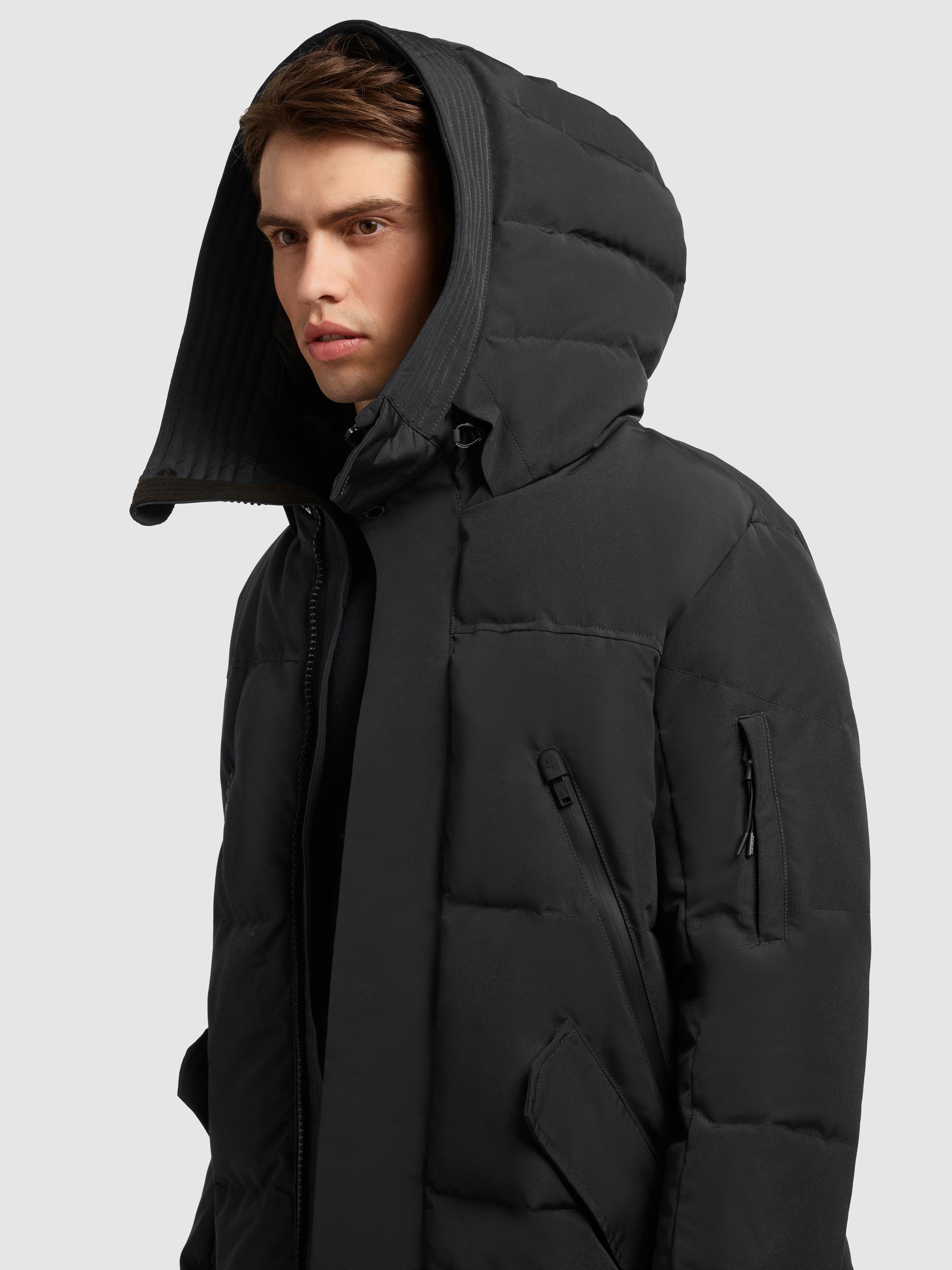 khujo Steppjacke »KANF2« mit Kapuze