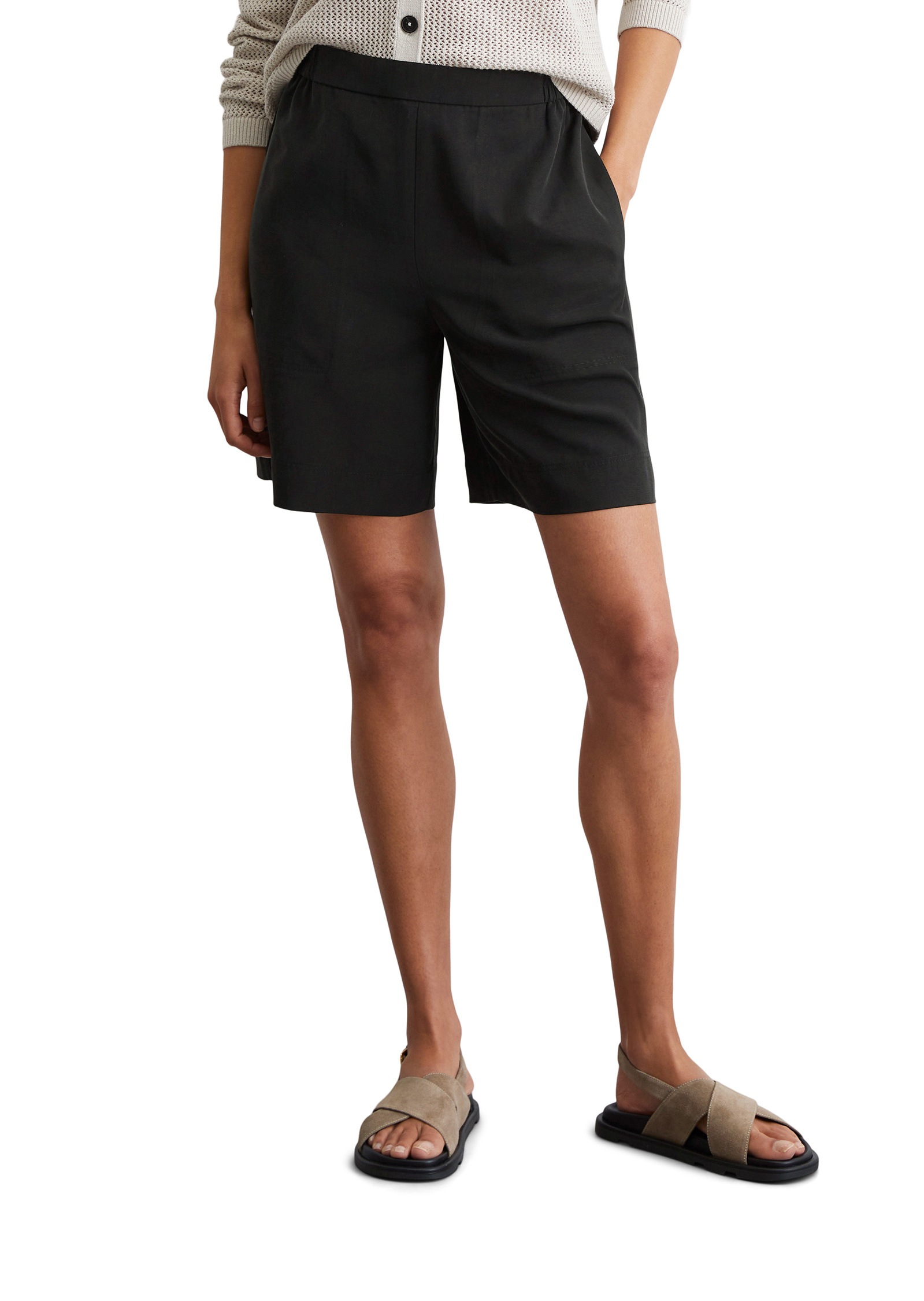 Marc OPolo Shorts "aus TENCEL™ Lyocell-Leinen-Mix" günstig online kaufen
