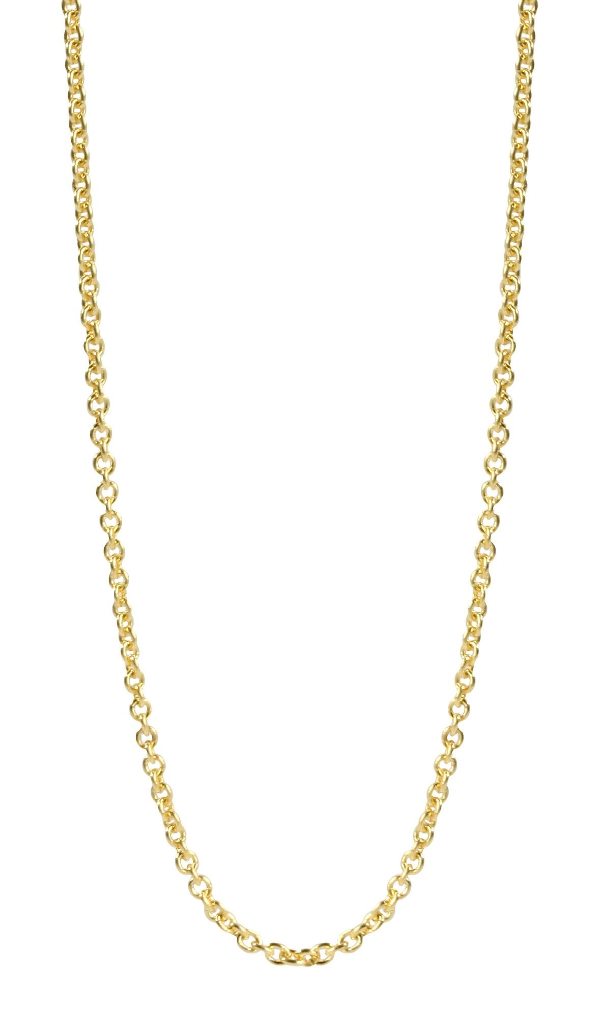 Adelia´s Kette ohne Anhänger »Unisex Halskette – Ankerkette aus 333 Gold 50 cm« Perfekt zum Verschenken an besondere Menschen