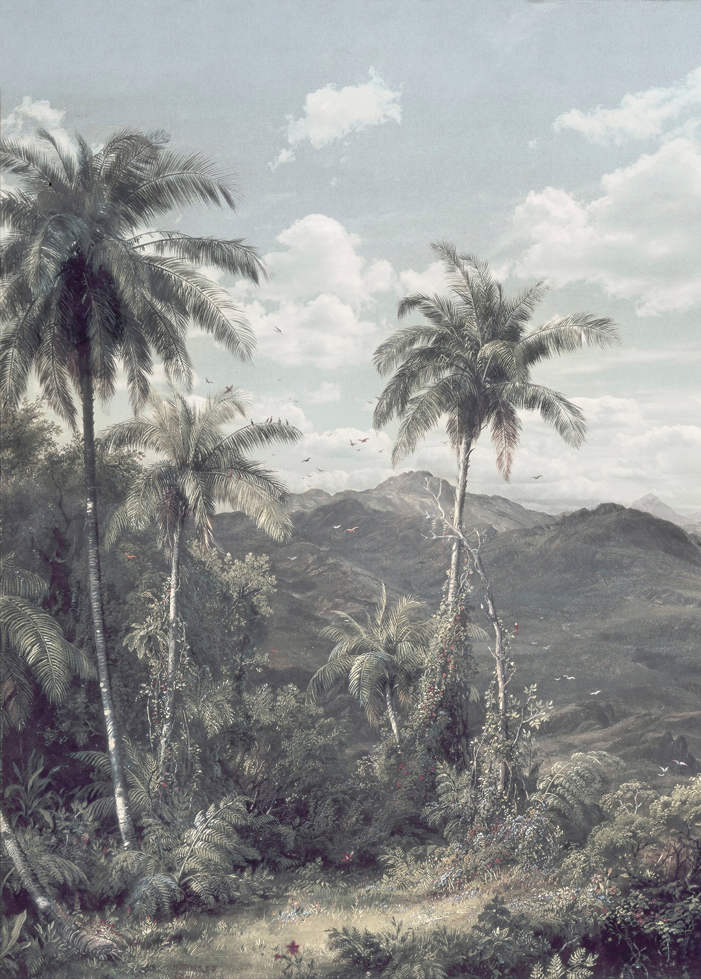 Komar Vliestapete »The Exotic Land«, 200x280 cm (Breite x Höhe), Vliestapete, 100 cm Bahnbreite