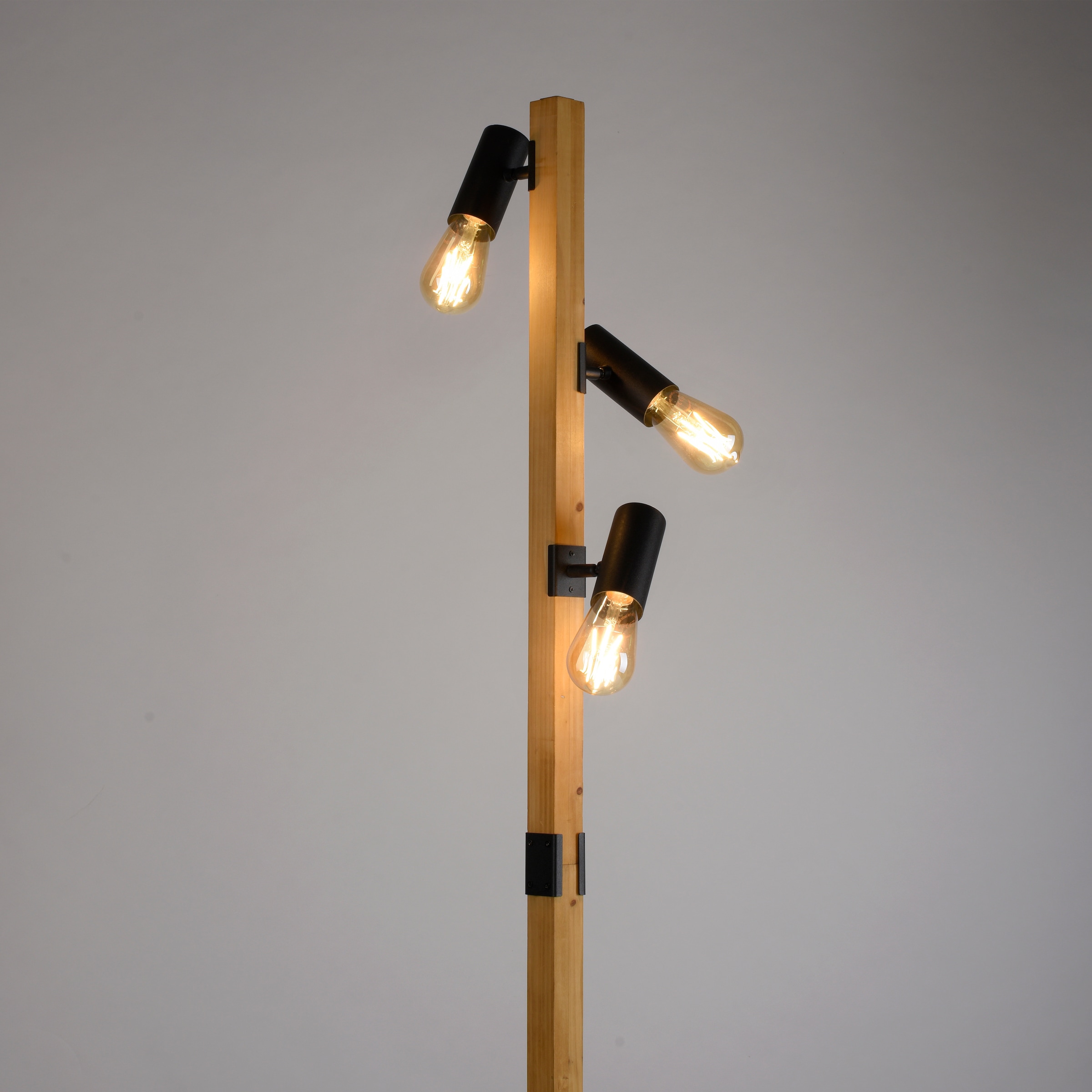Leuchten Direkt Stehlampe »PILON«, 3 flammig-flammig, ExklusiveE27, Schalter,  Fußschalter im Sale | BAUR