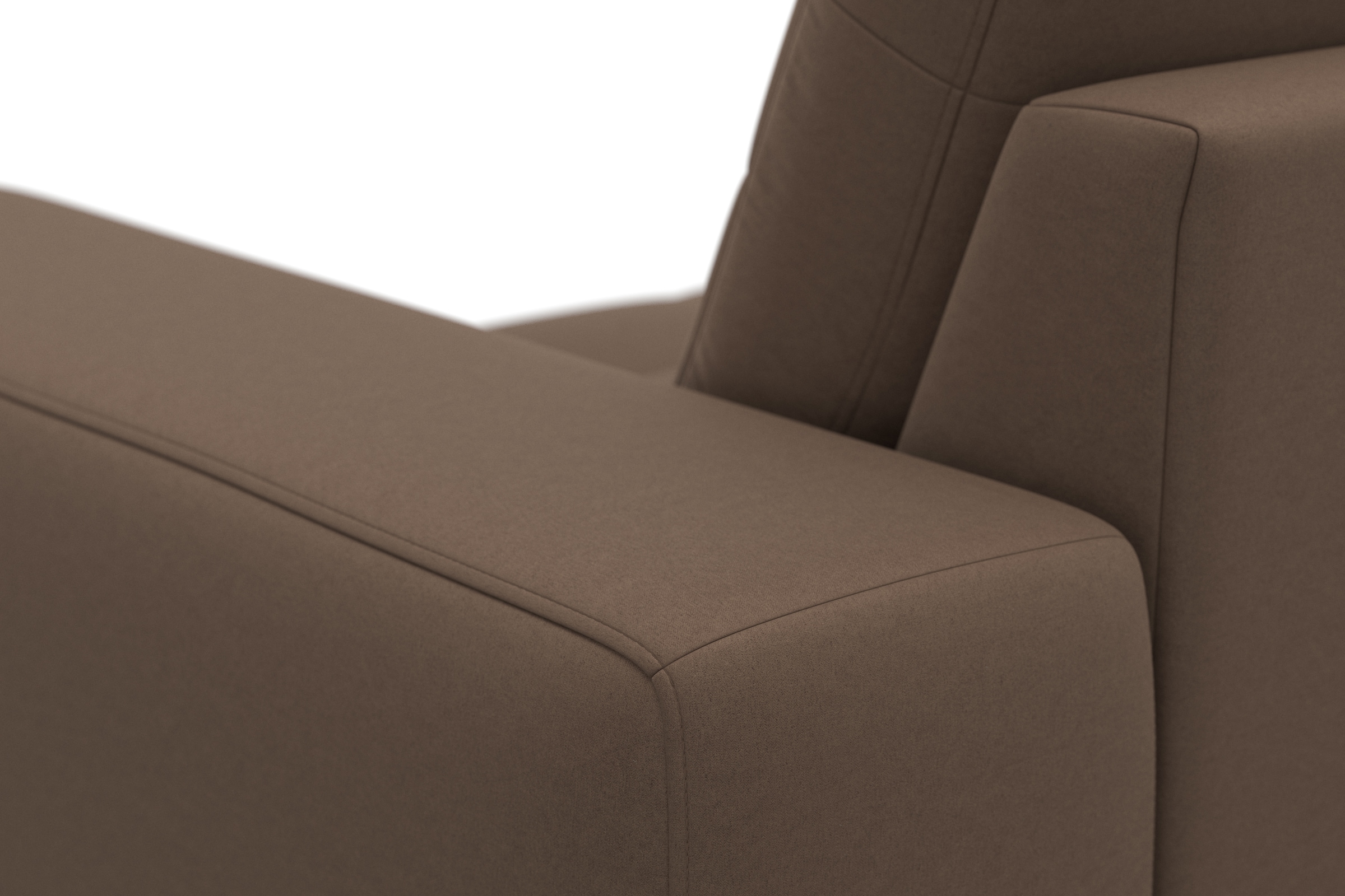 sit&more Ecksofa »Quincy L-Form« wahlweise mit Bettfunktion und Bettkasten