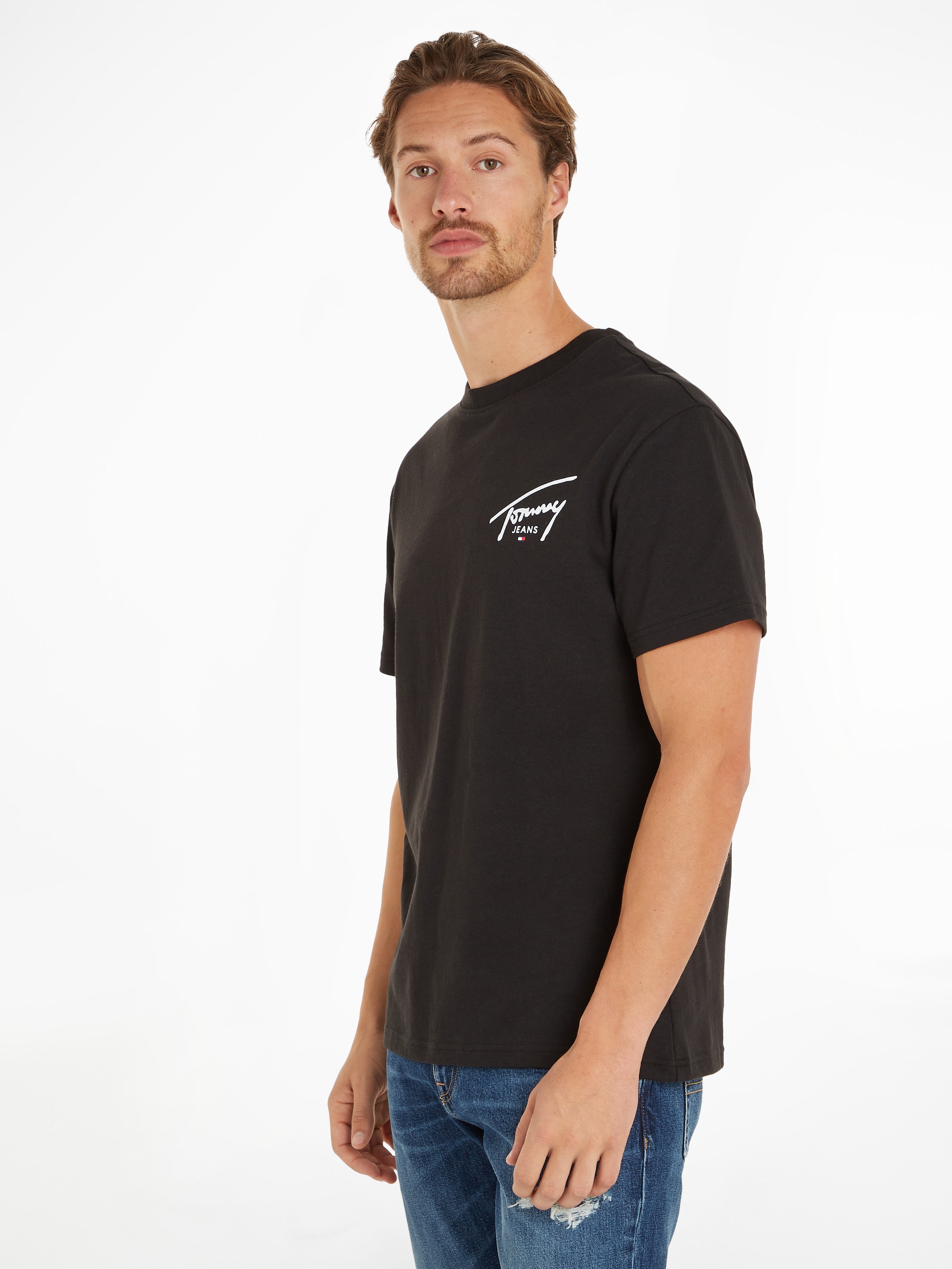 Tommy Jeans T-Shirt "TJM REG SIGNATURE PRINT TEE EXT" günstig online kaufen