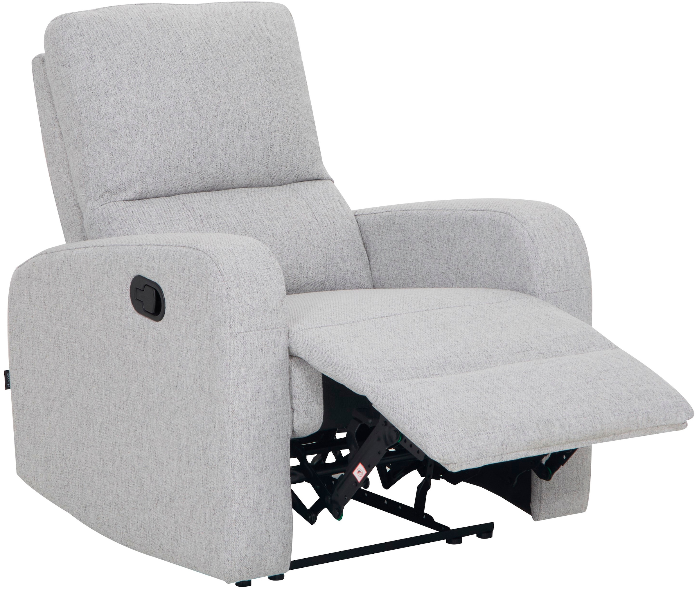 Home affaire Relaxsessel »TOURNAY, TV-Sessel mit Recliner - und Liegefunktion, Webstoff,«, Ruhesessel mit Beinablage, Liegefläche ideal verstellbar 105°-135°