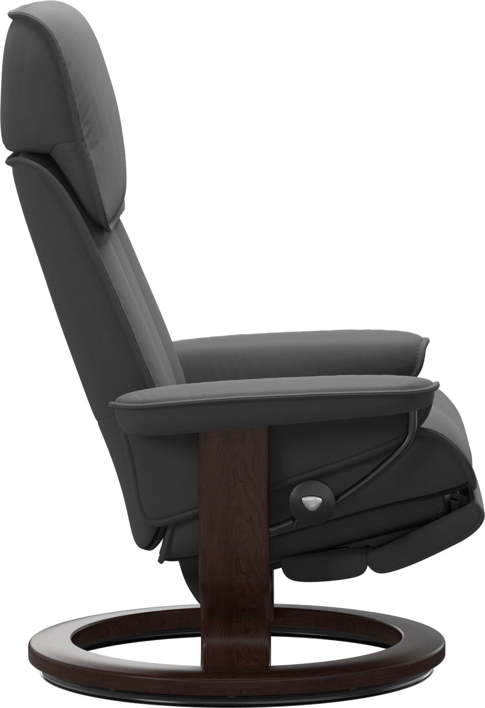 Stressless® Relaxsessel »Admiral«, verstellbar, optional 2-motorisch, Größe M & L, Gestell Braun