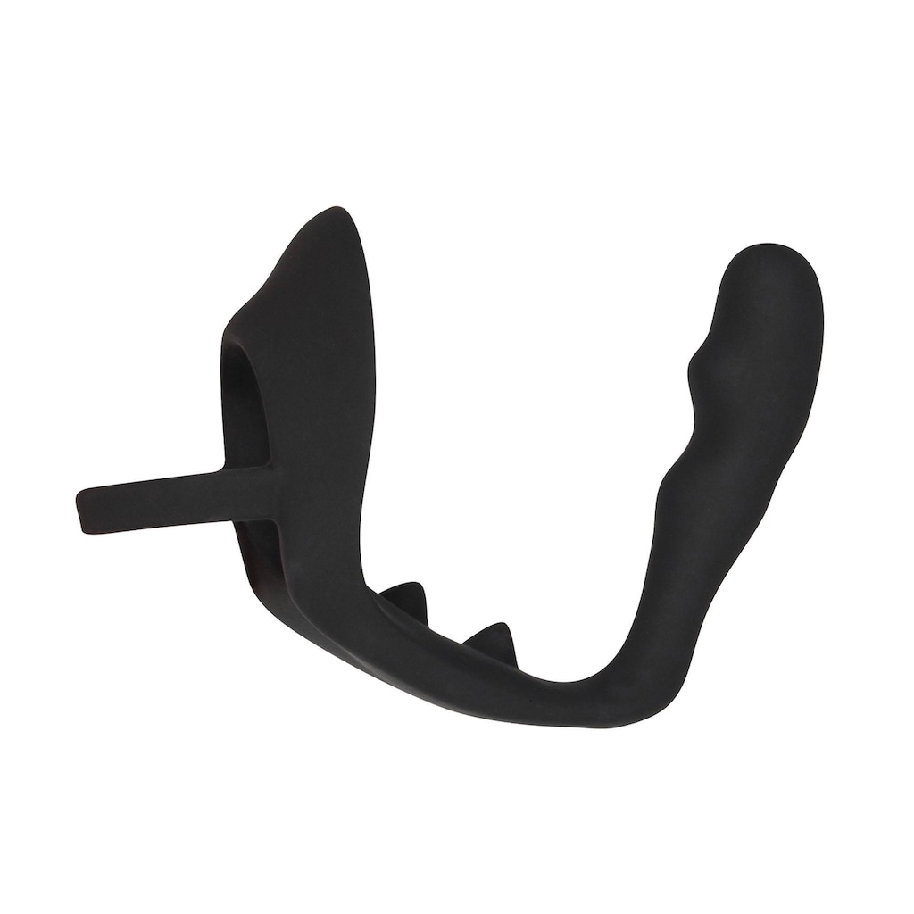 BLACK VELVETS Penisring »Ring & Plug«, mit zusätzlichem Analplug