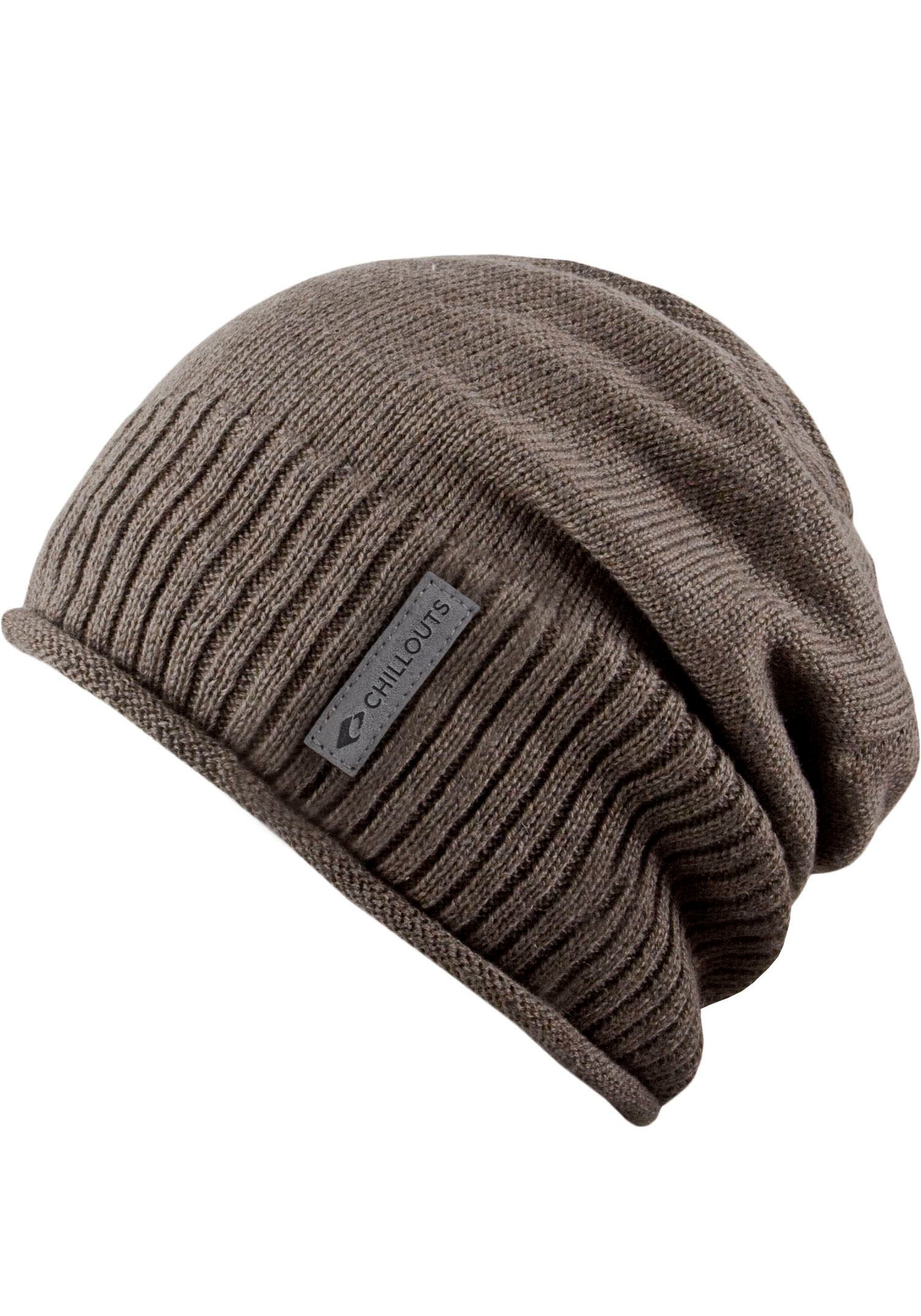 chillouts Beanie »Etienne Hat«, mit dezentem Logo-Schriftzug