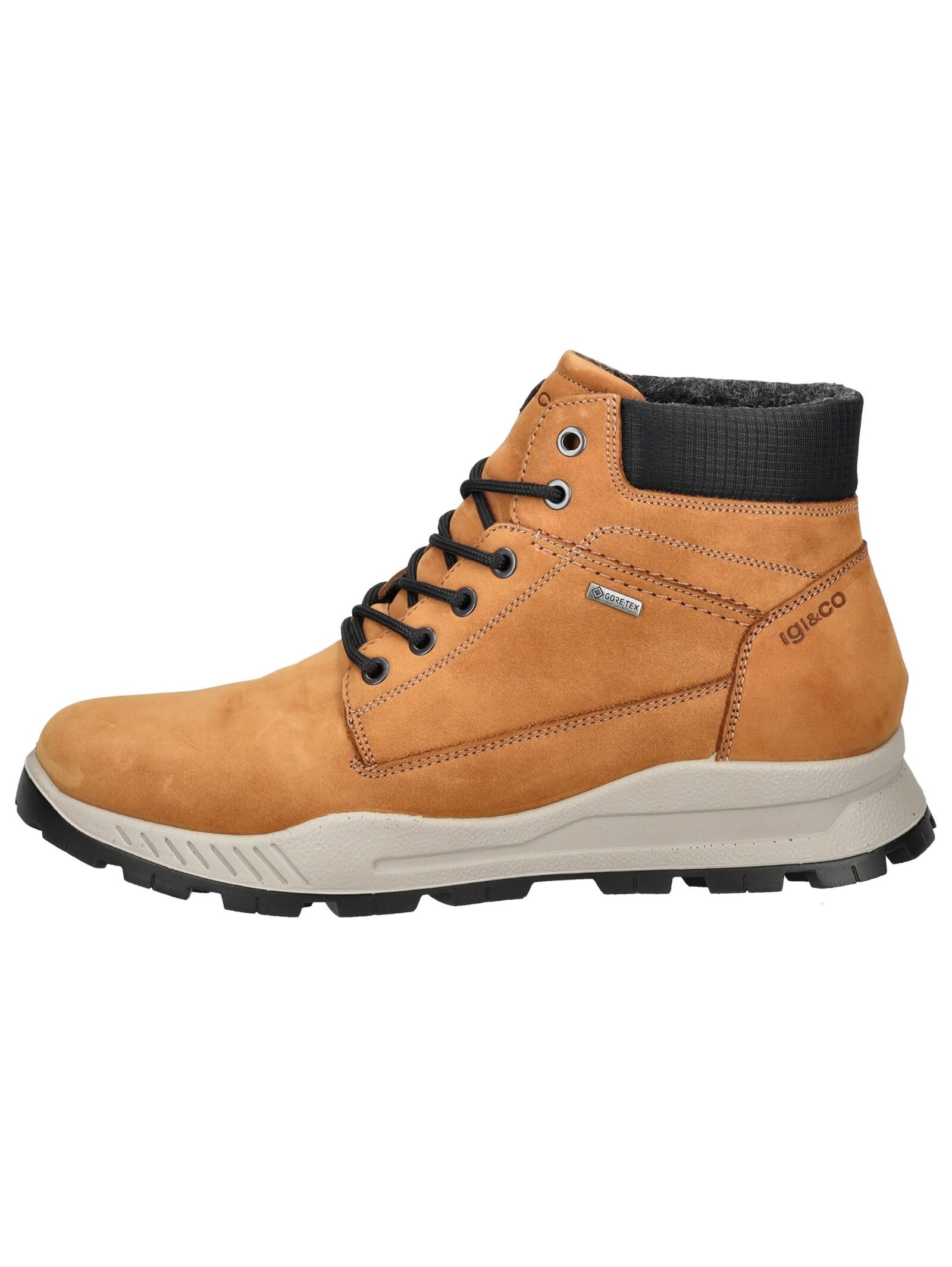 IGI & CO Schnürstiefelette »IGI & CO Stiefelette Nubukleder/Textil«