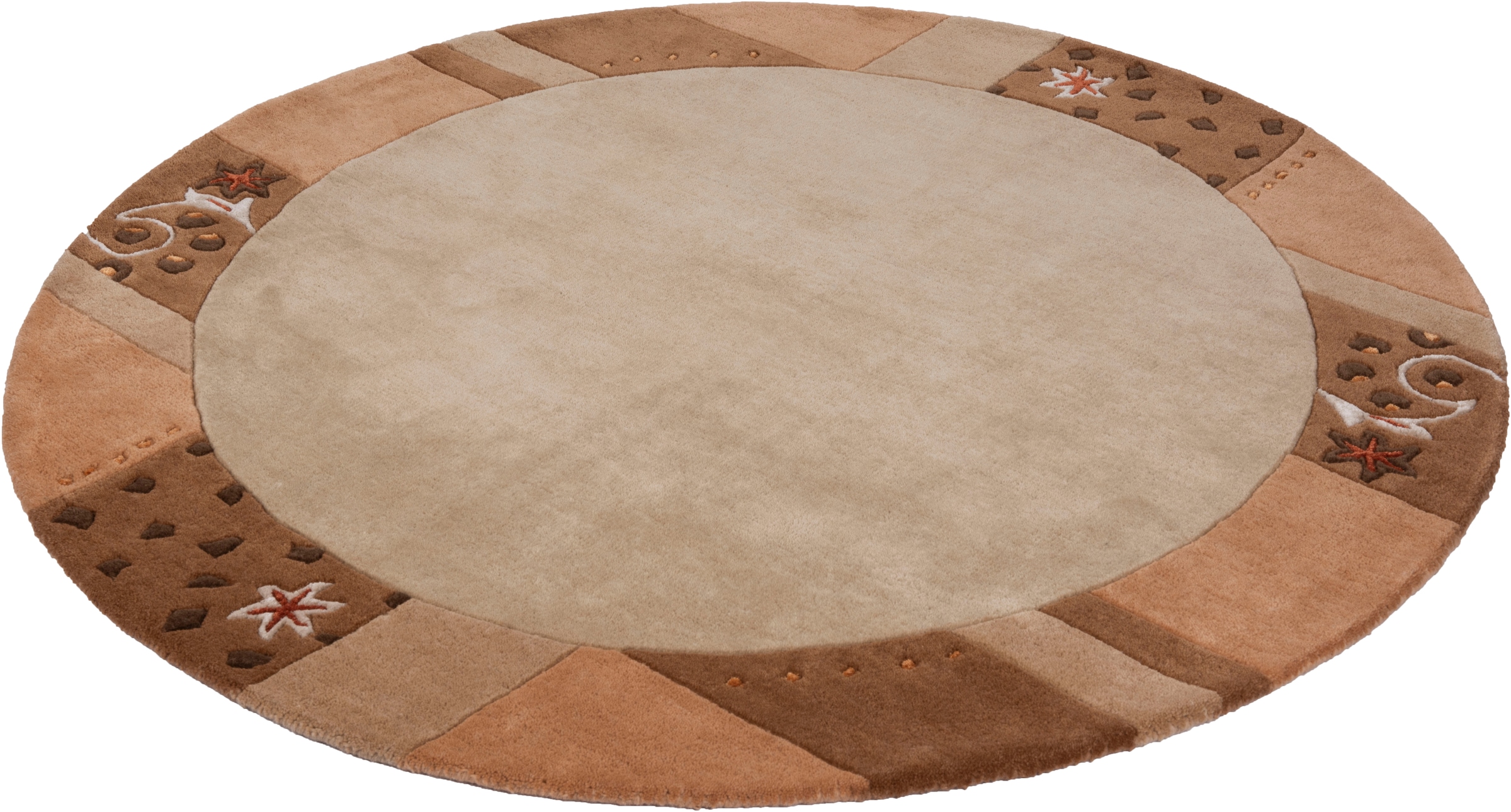 THEKO Wollteppich »Royal Ganges« ovali 13 mm...