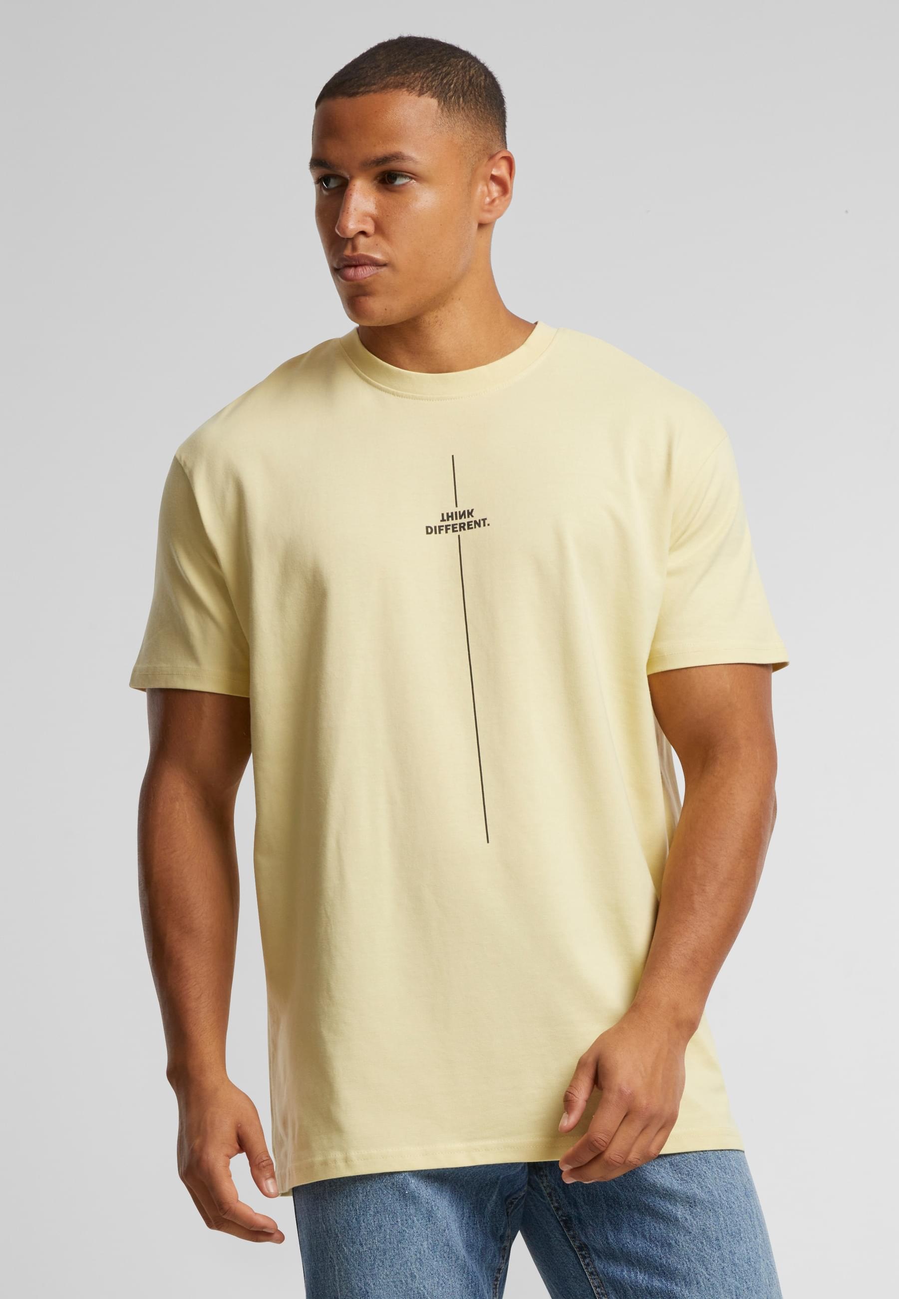 Merchcode T-Shirt »Merchcode Herren Think Different Heavy Oversized Tee«, (1 tlg.)