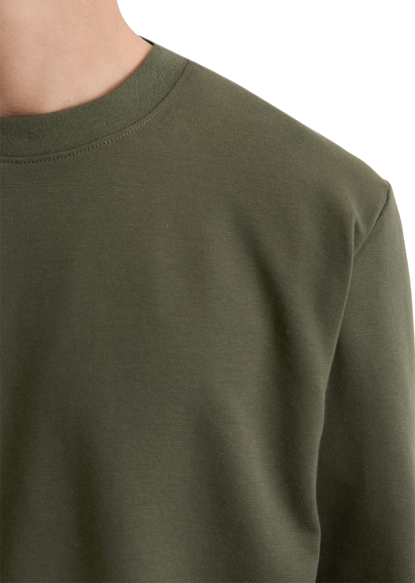 Marc O'Polo Sweatshirt »aus elastischem Bio-Baumwoll-Mix«