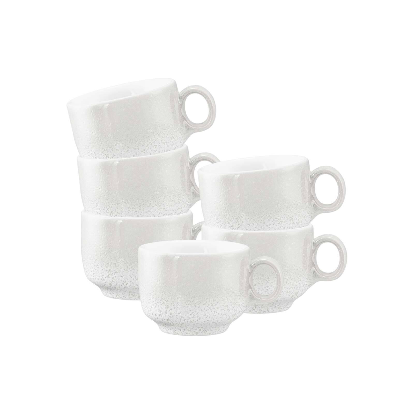 Seltmann Weiden Espressotasse »Espressotassen mit Henkel Sento Home 80 ml 6er Set«