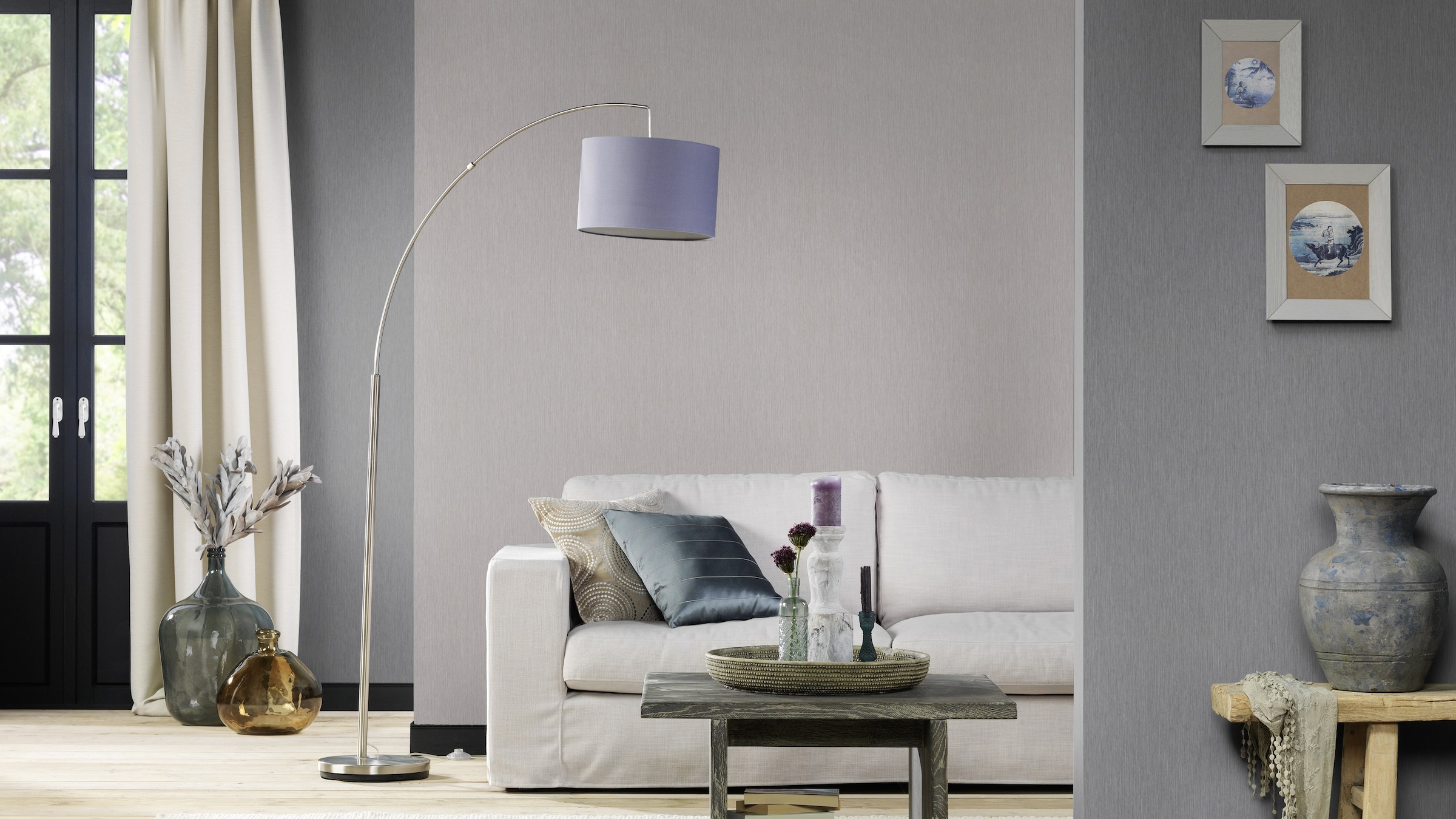 Rasch Vliestapete »Vliestapete Perfecto VI 844375«, einfarbig