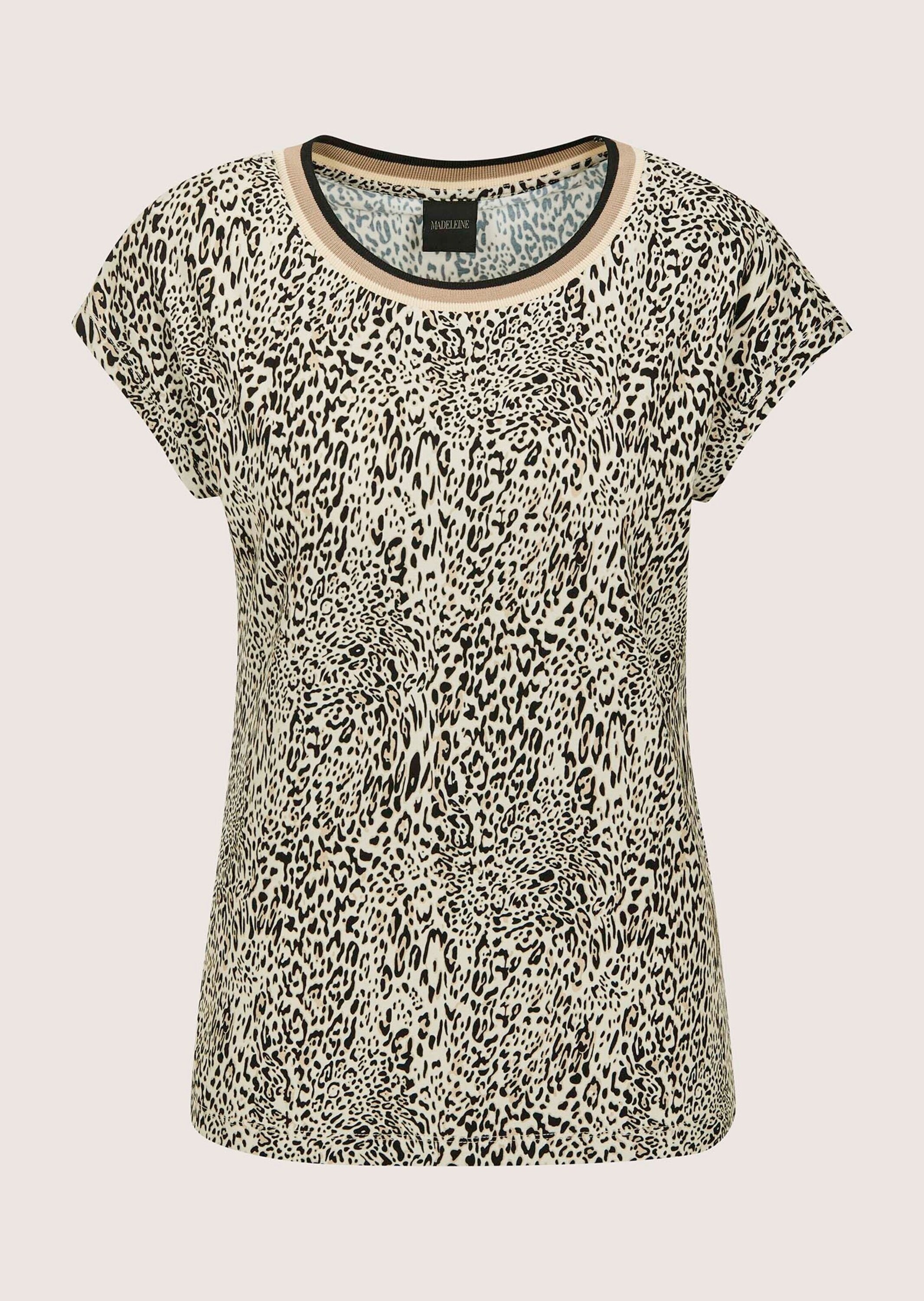 MADELEINE Kurzarmshirt "Shirt Print-Shirt mit kurzem Arm, Leo-Muster" Ringe günstig online kaufen