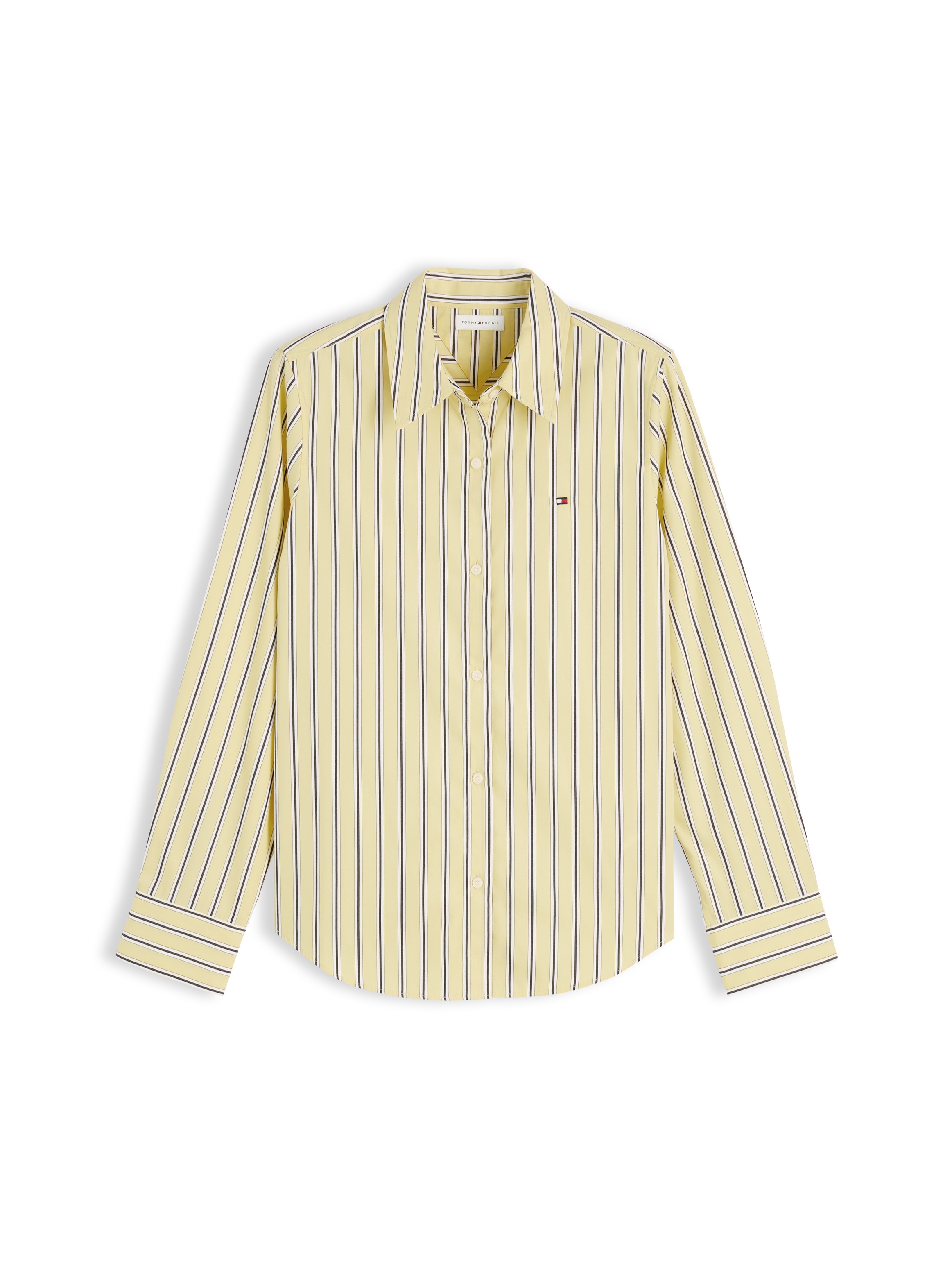 Tommy Hilfiger Hemdbluse »SUMMER POPLIN REGULAR SHIRT« Baumwolle, regular fit, auch in großen Größen