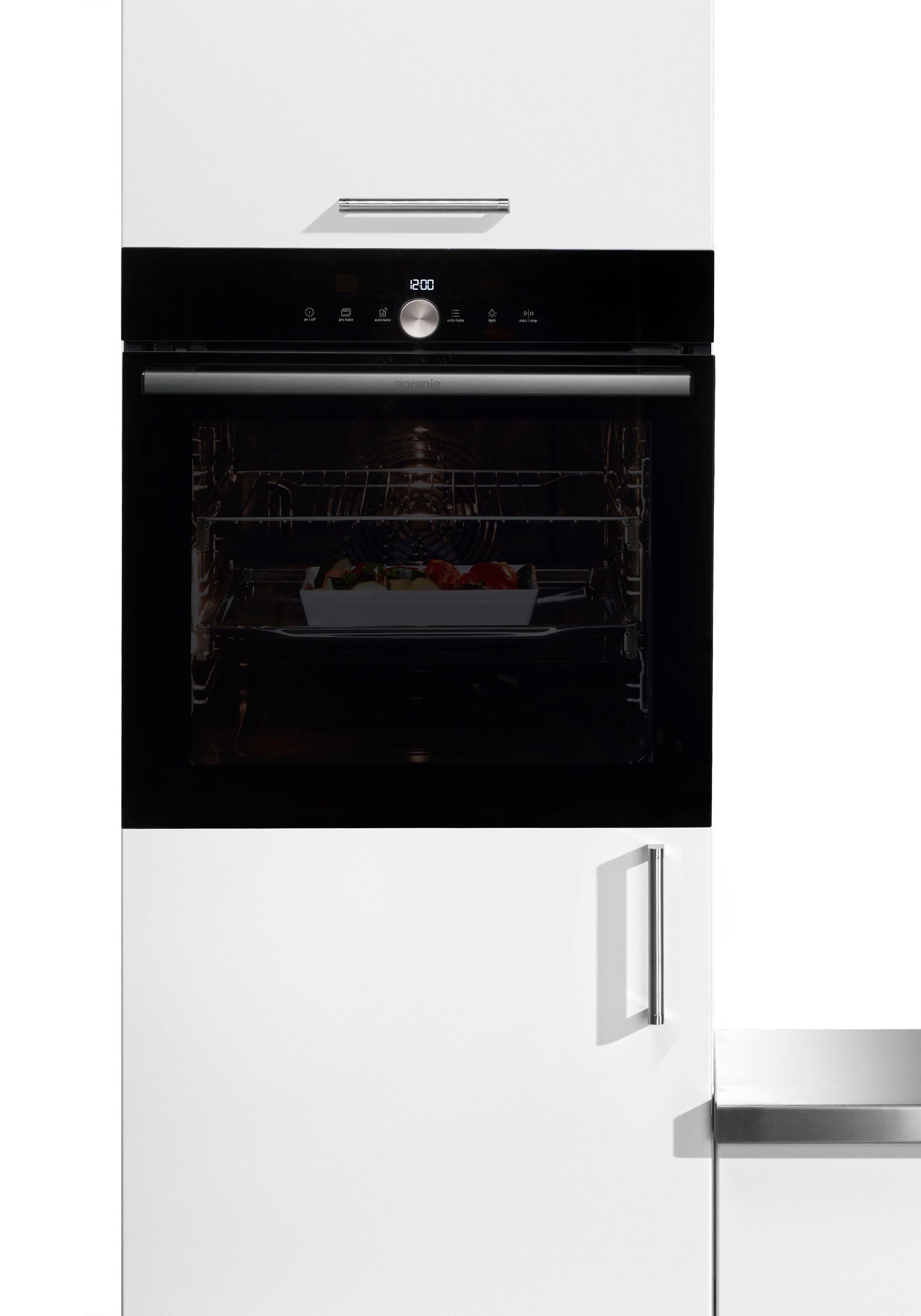 GORENJE Pyrolyse Backofen "BPS 6747 A09DBGOT" mit 2-fach-Teleskopauszug mit günstig online kaufen