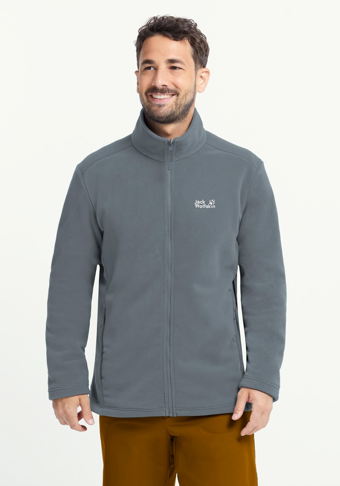 Jack Wolfskin Fleecejacke "TAUNUS 200 FZ M" Fleecejacke, 3-in-1 System kompatibel, Verbindungsschlaufen