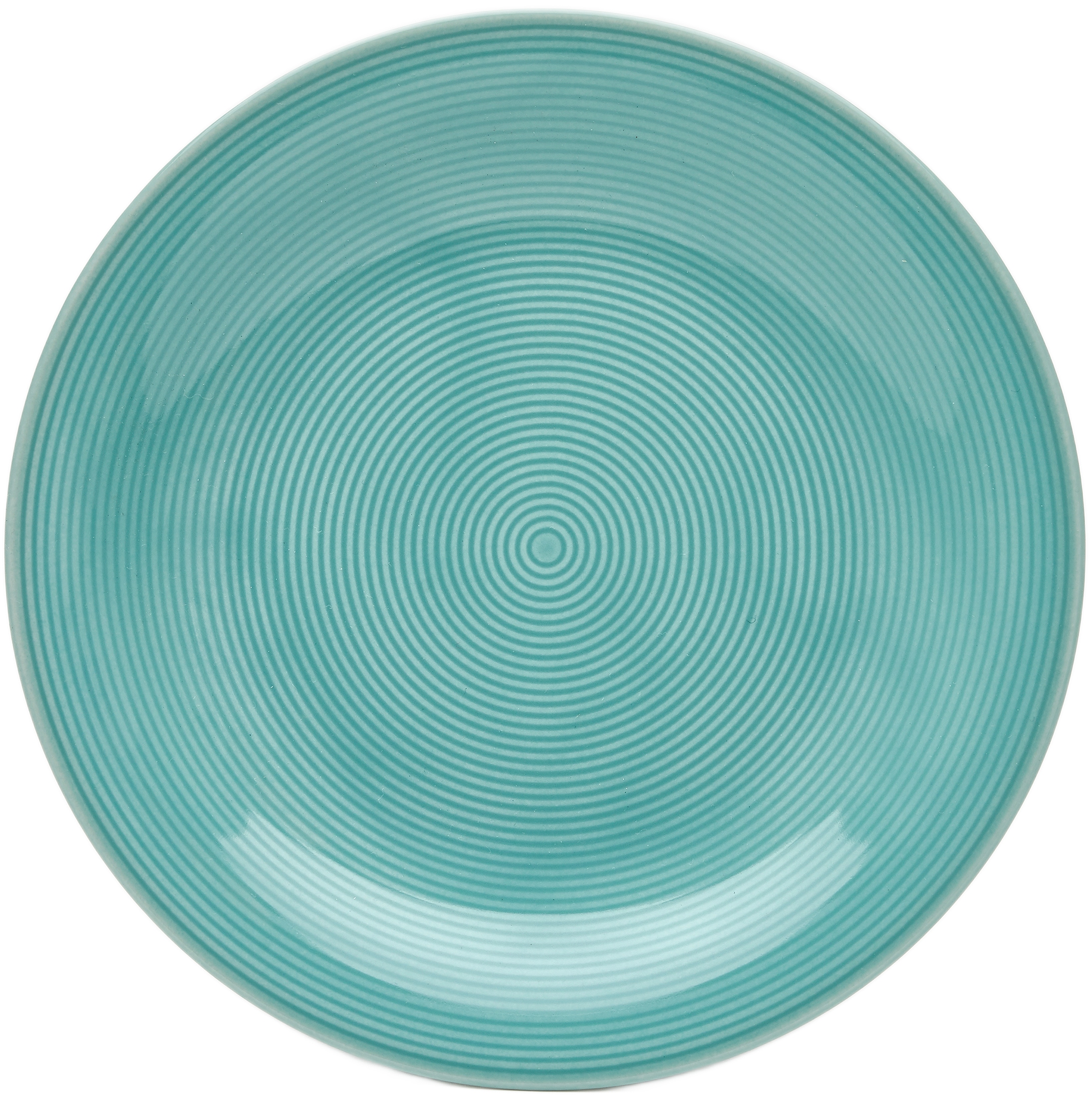 van Well Dessertteller "Teller Set, Jive, Teller 21 cm, 6 Stück" dezentes Spiraldekor, spülmaschinen-und mikrowellengeeignet
