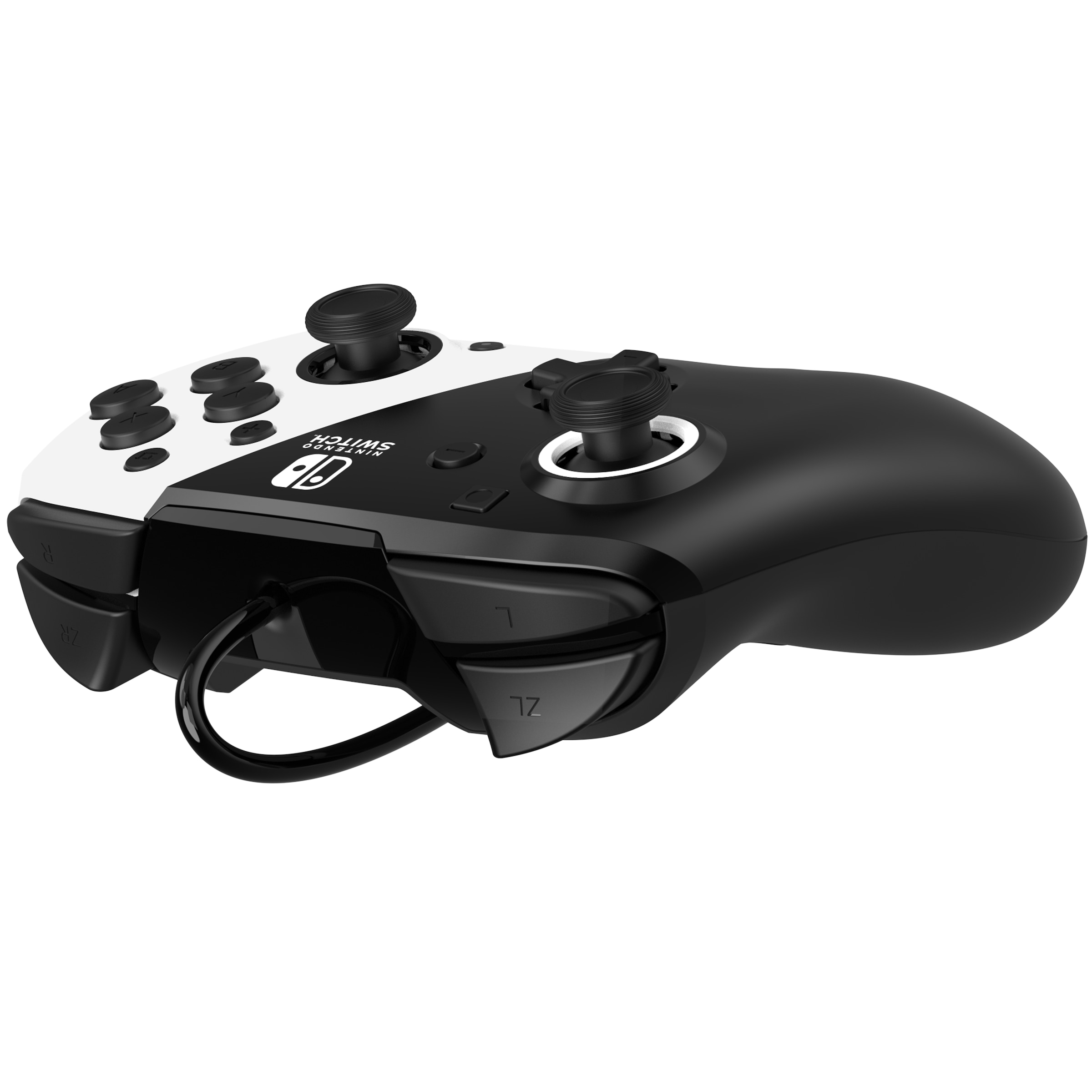 PDP - Performance Designed Products Gamepad »Faceoff Deluxe+Audio schwarz/weißSwitch«