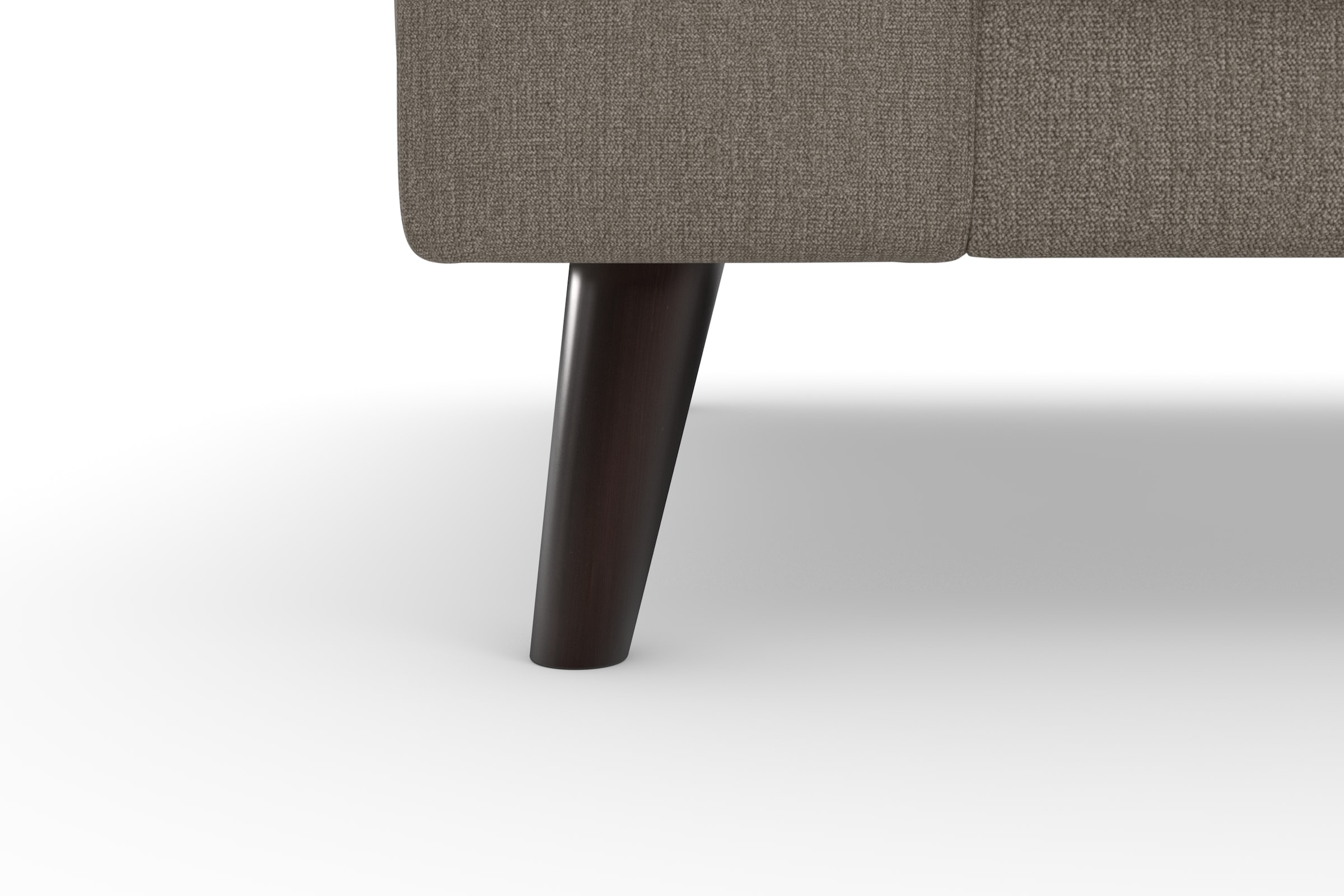 TRENDMANUFAKTUR Ecksofa »Lumber Jack, elegantes Designsofa, zeitlos modern, hoher Sitzkomfort«, wahlweise mit Bettfunktion u. Bettkasten, L-Form