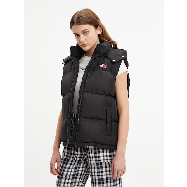 Kragen ALASKA am BAUR | PUFFER für Tommy VEST«, bestellen Aufhänger Daunenweste »TJW Jeans mit